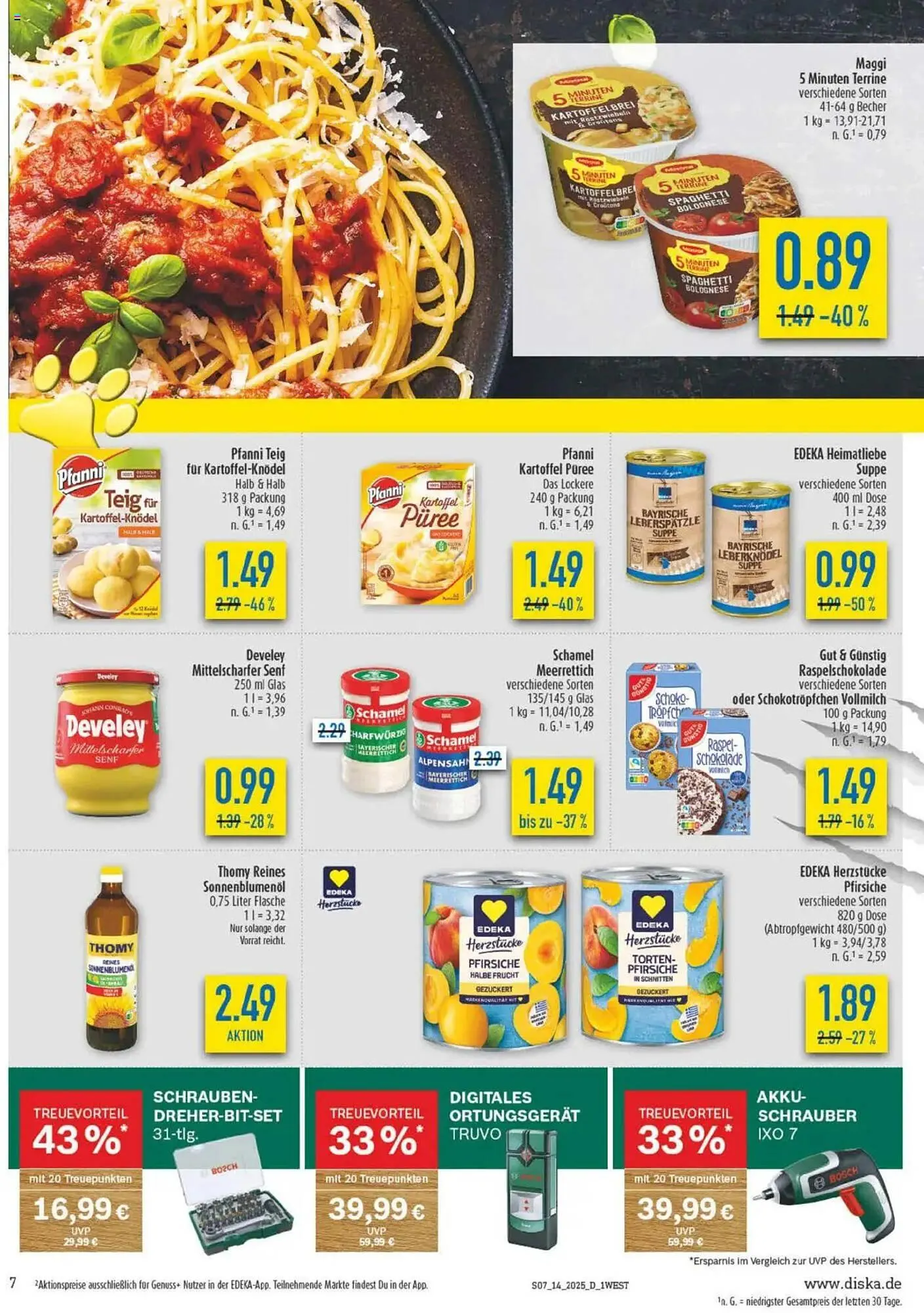 diska Prospekt von 31. März bis 5. April 2025 - Prospekt seite 7