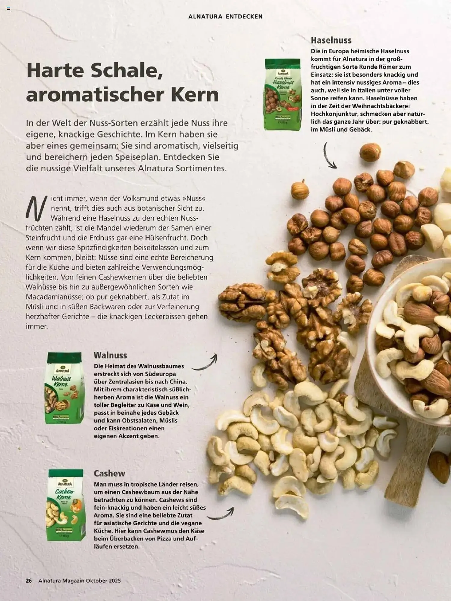 Alnatura Prospekt von 1. Oktober bis 31. Oktober 2025 - Prospekt seite 26