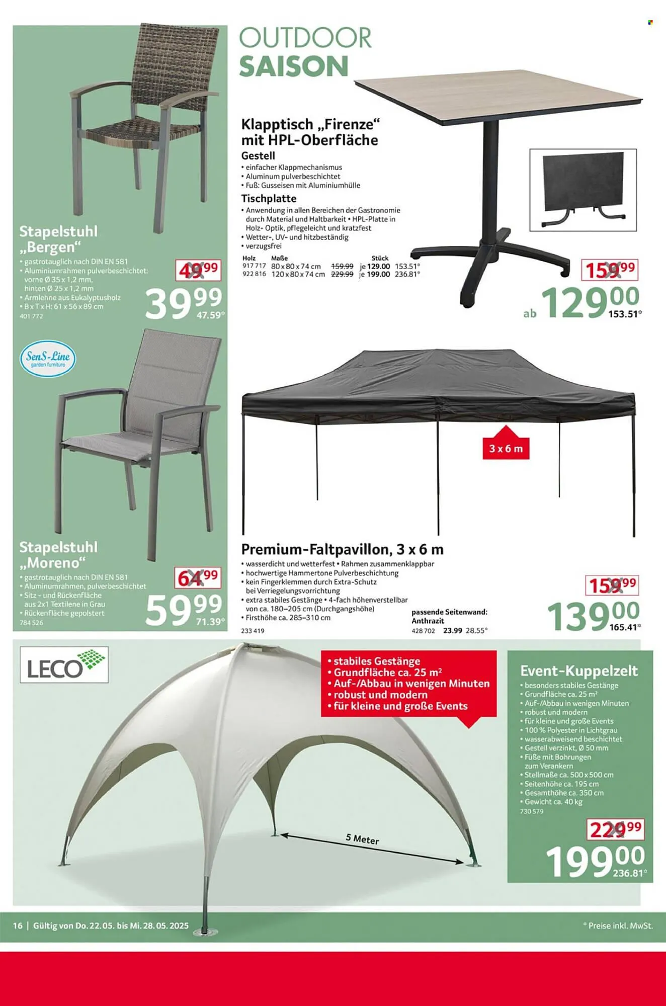 Selgros Prospekt von 22. Mai bis 28. Mai 2025 - Prospekt seite 16