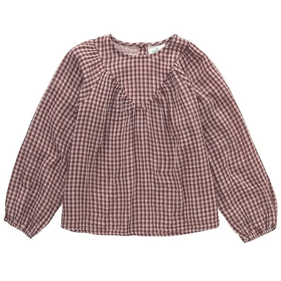 Mädchen Musselin-Bluse mit Bio-Baumwolle