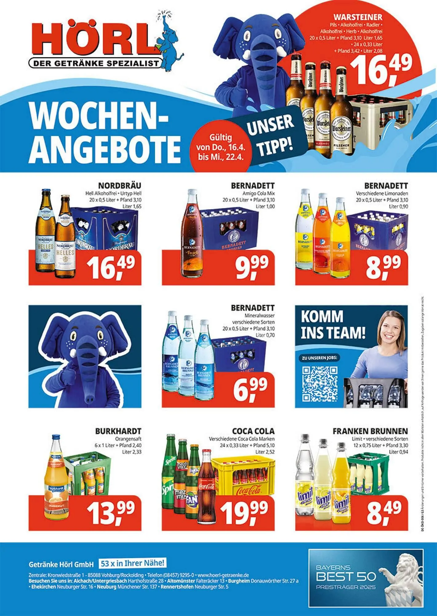 Hörl Getränke Prospekt - 1