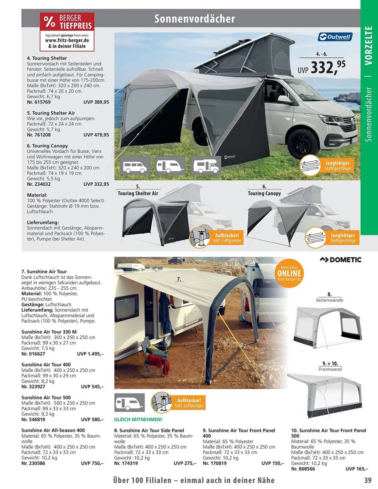 Fritz Berger Prospekt von 27. Mai bis 31. Dezember 2025 - Prospekt seite 39