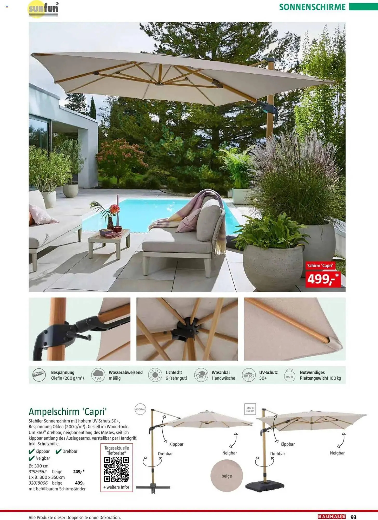 Bauhaus Prospekt von 10. Februar bis 30. Juni 2025 - Prospekt seite 93