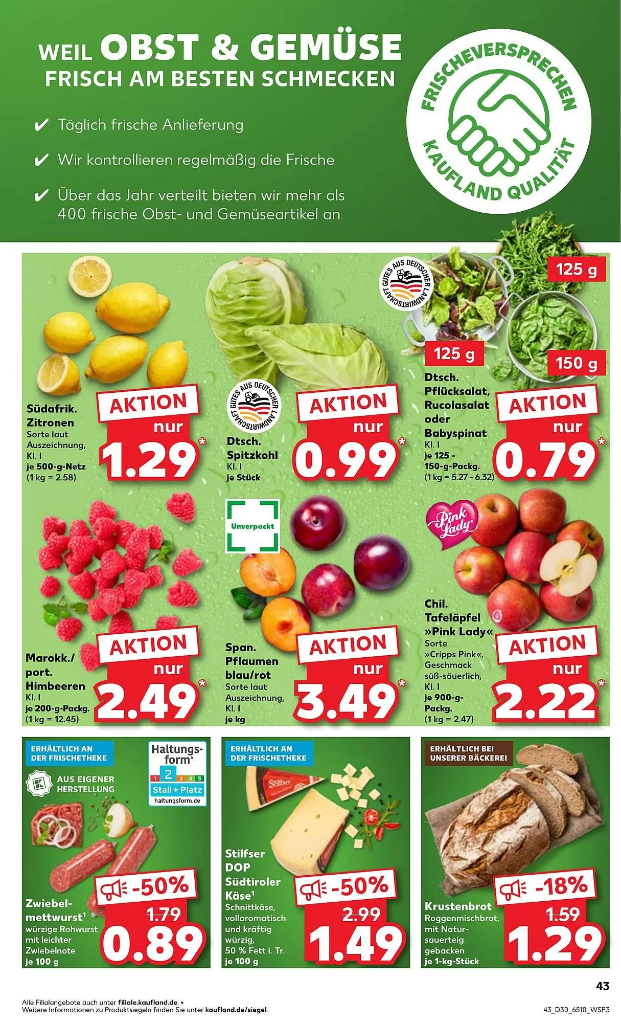 Kaufland Prospekt von 24. Juli bis 30. Juli 2025 - Prospekt seite 43