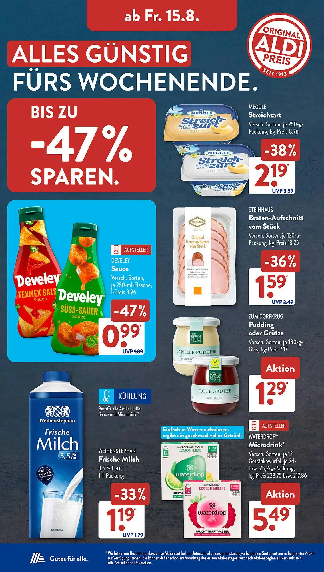 Aldi Süd Prospekt von 11. August bis 16. August 2025 - Prospekt seite 23