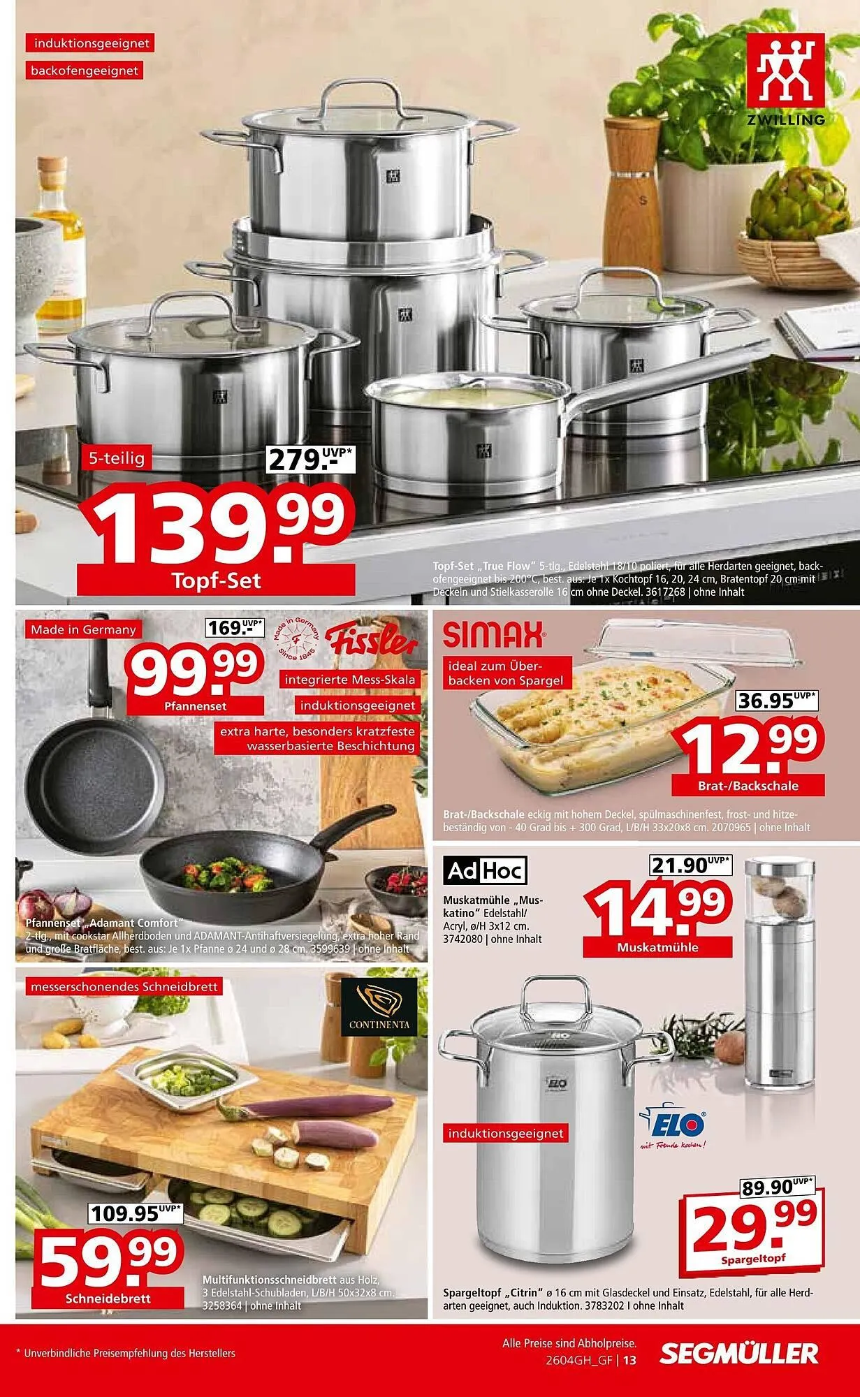 Segmüller Prospekt von 4. April bis 25. April 2026 - Prospekt seite 25