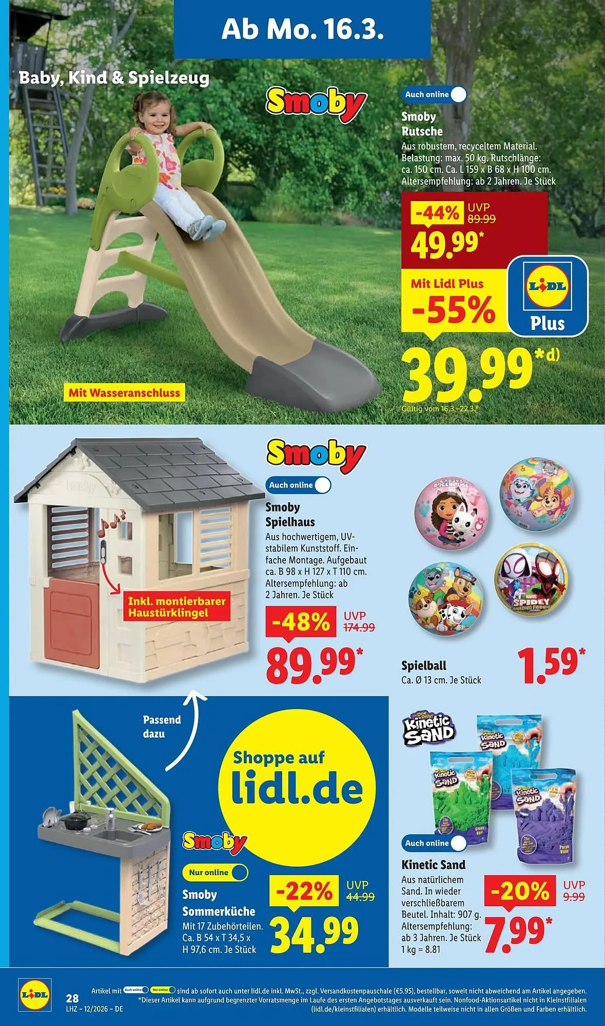 Lidl Prospekt von 16. März bis 22. März 2026 - Prospekt seite 48