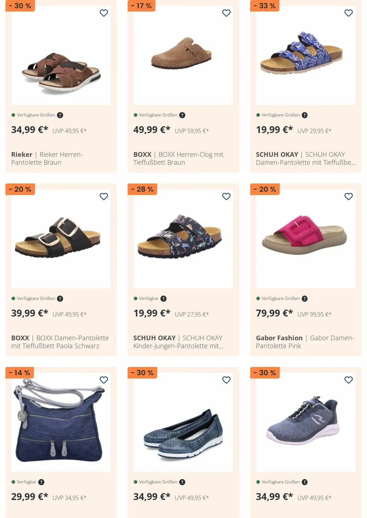 SCHUH OKAY Aktueller Prospekt von 21. Juli bis 30. Juli 2025 - Prospekt seite 14