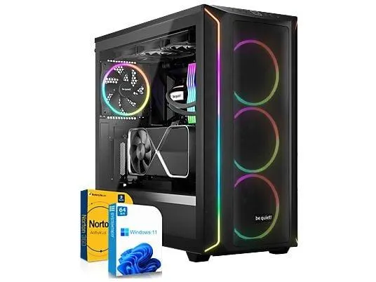 SYSTEMTREFF High-End, Gaming PC mit AMD Ryzen™ 7 7700 Prozessor, 32 GB RAM, 2000 GB mSSD, NVIDIA GeForce RTX™ 5070, Windows 11 Pro