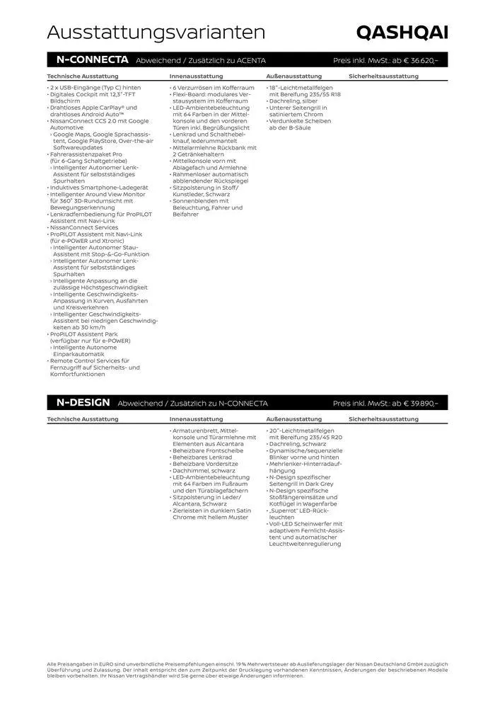 Neuer Qashqai von 28. Juni bis 28. Juni 2025 - Prospekt seite 3