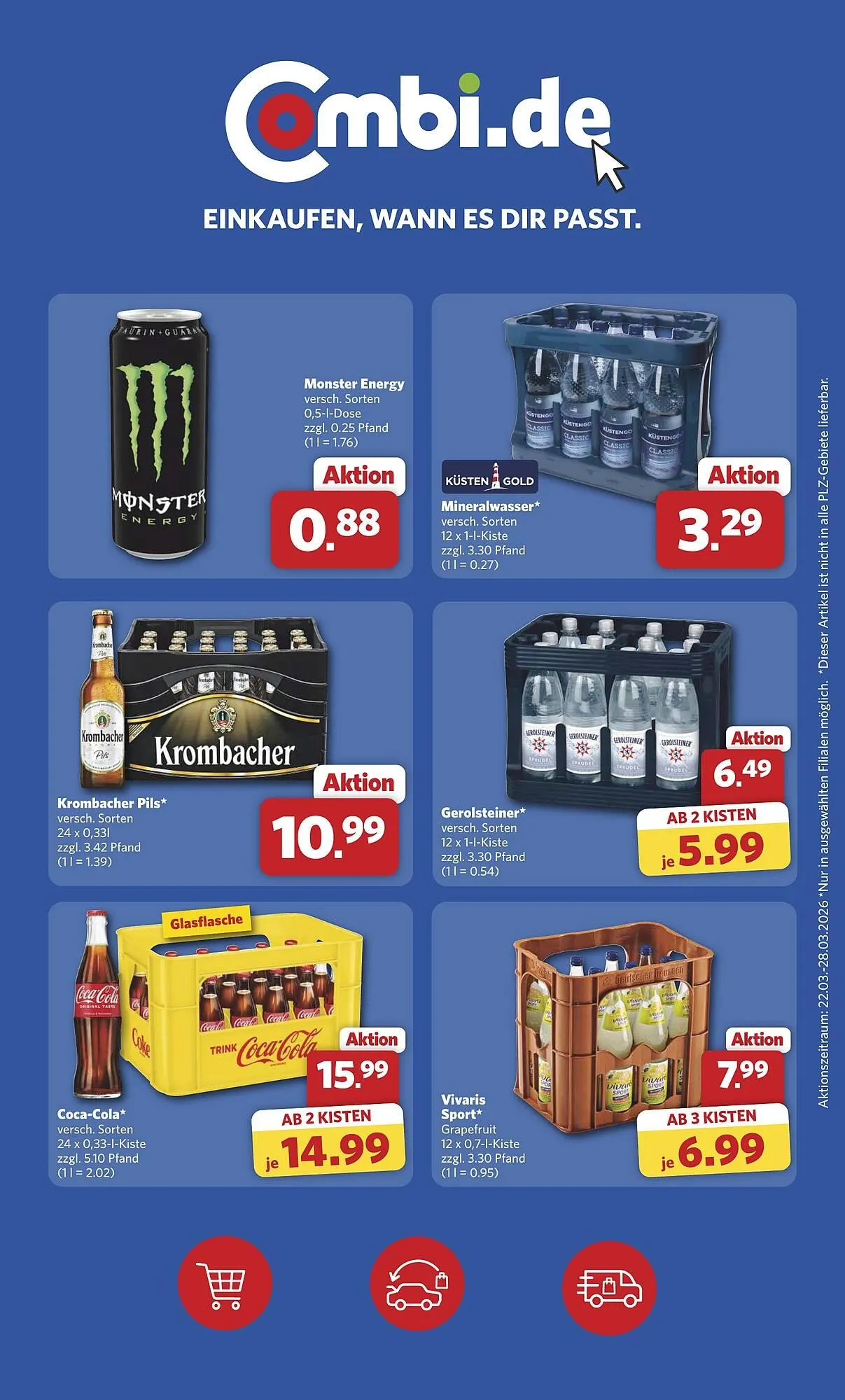 Combi Prospekt von 23. März bis 28. März 2026 - Prospekt seite 26