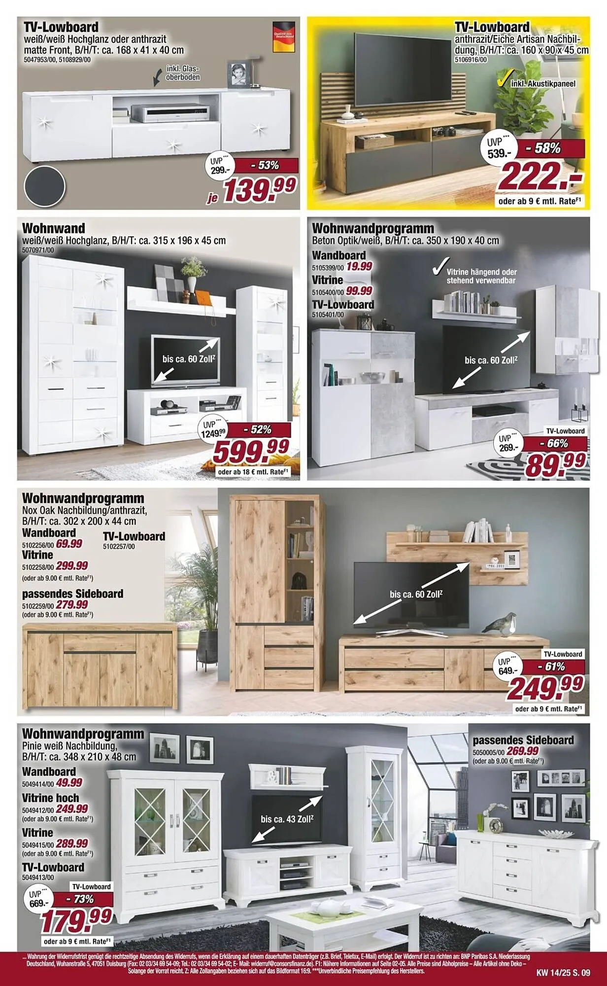 Poco Prospekt von 29. März bis 4. April 2025 - Prospekt seite 9