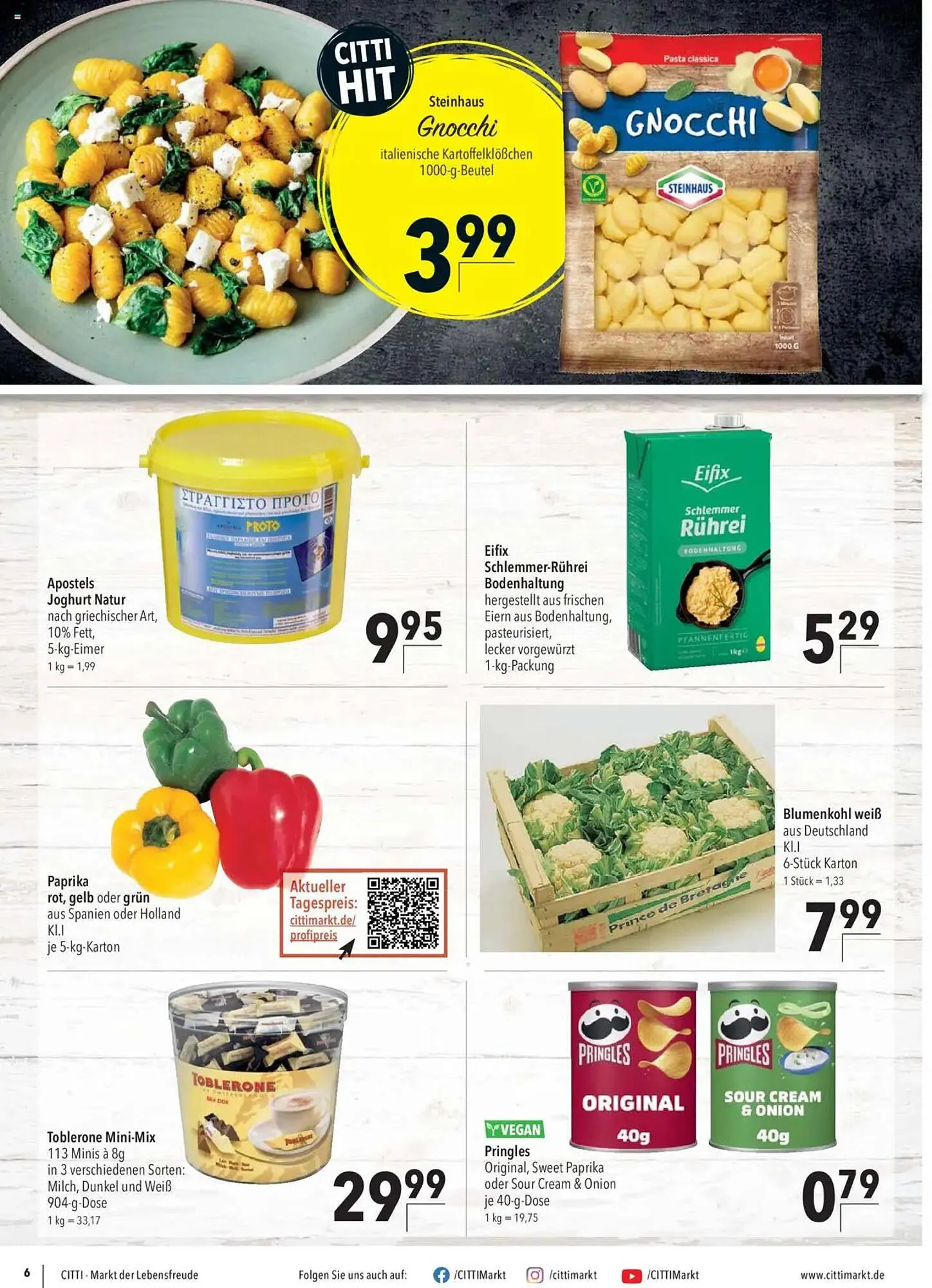 CITTI Markt Prospekt von 13. August bis 26. August 2025 - Prospekt seite 6