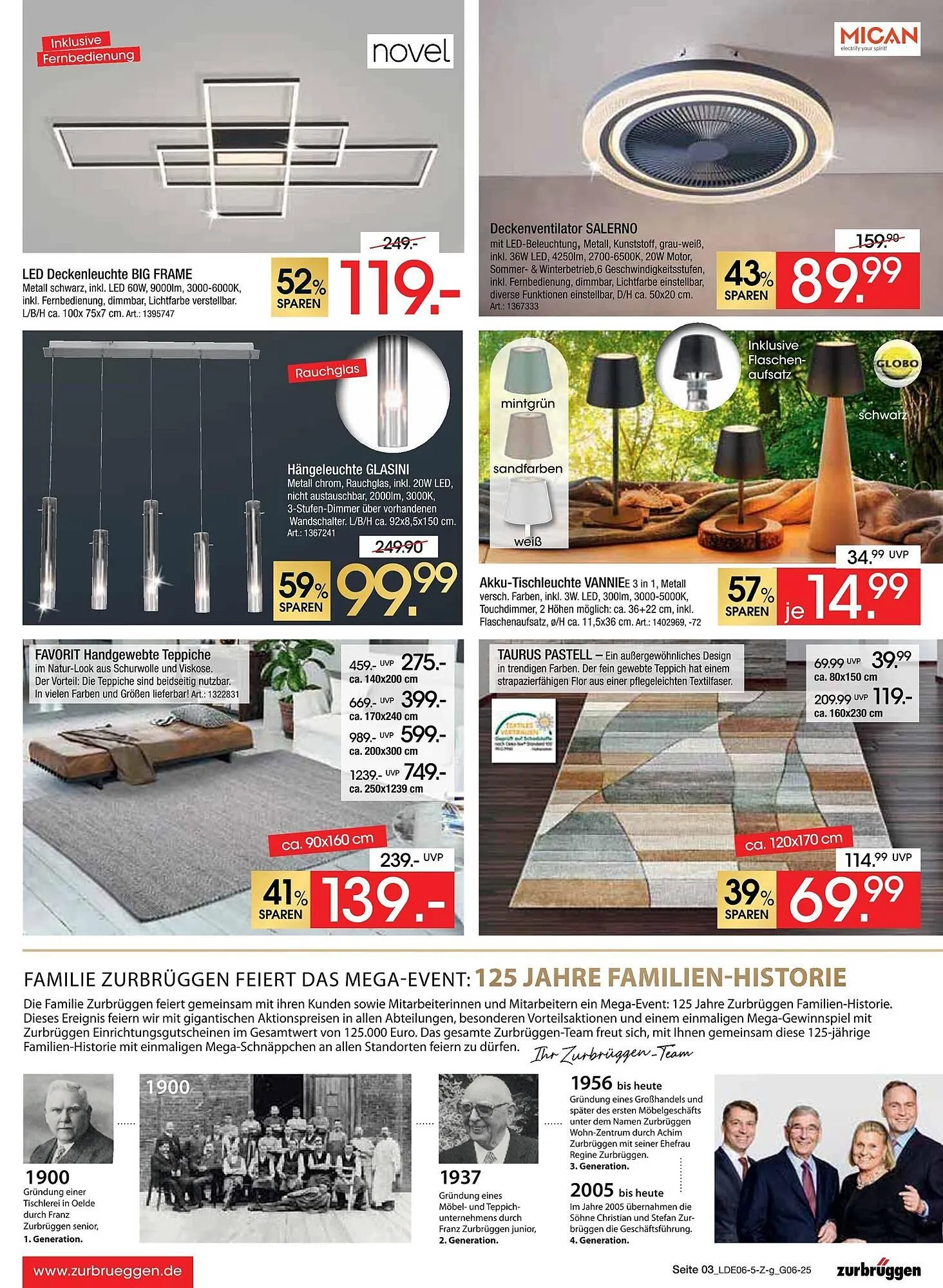 Zurbrüggen Prospekt von 7. Juni bis 21. Juni 2025 - Prospekt seite 3