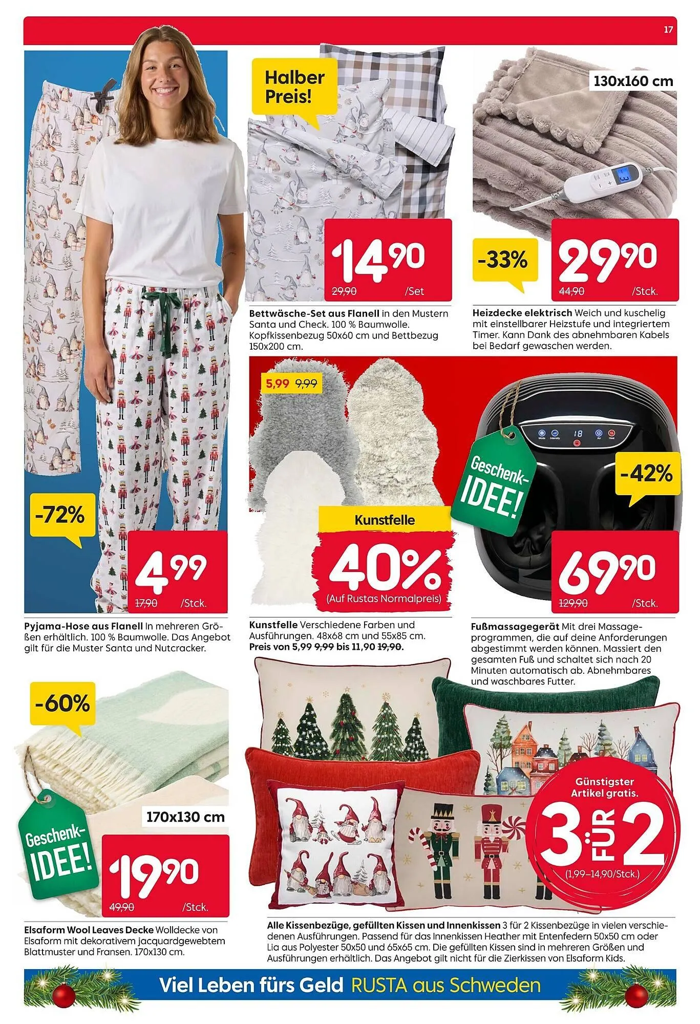 Rusta Prospekt von 6. Dezember bis 12. Dezember 2025 - Prospekt seite 17