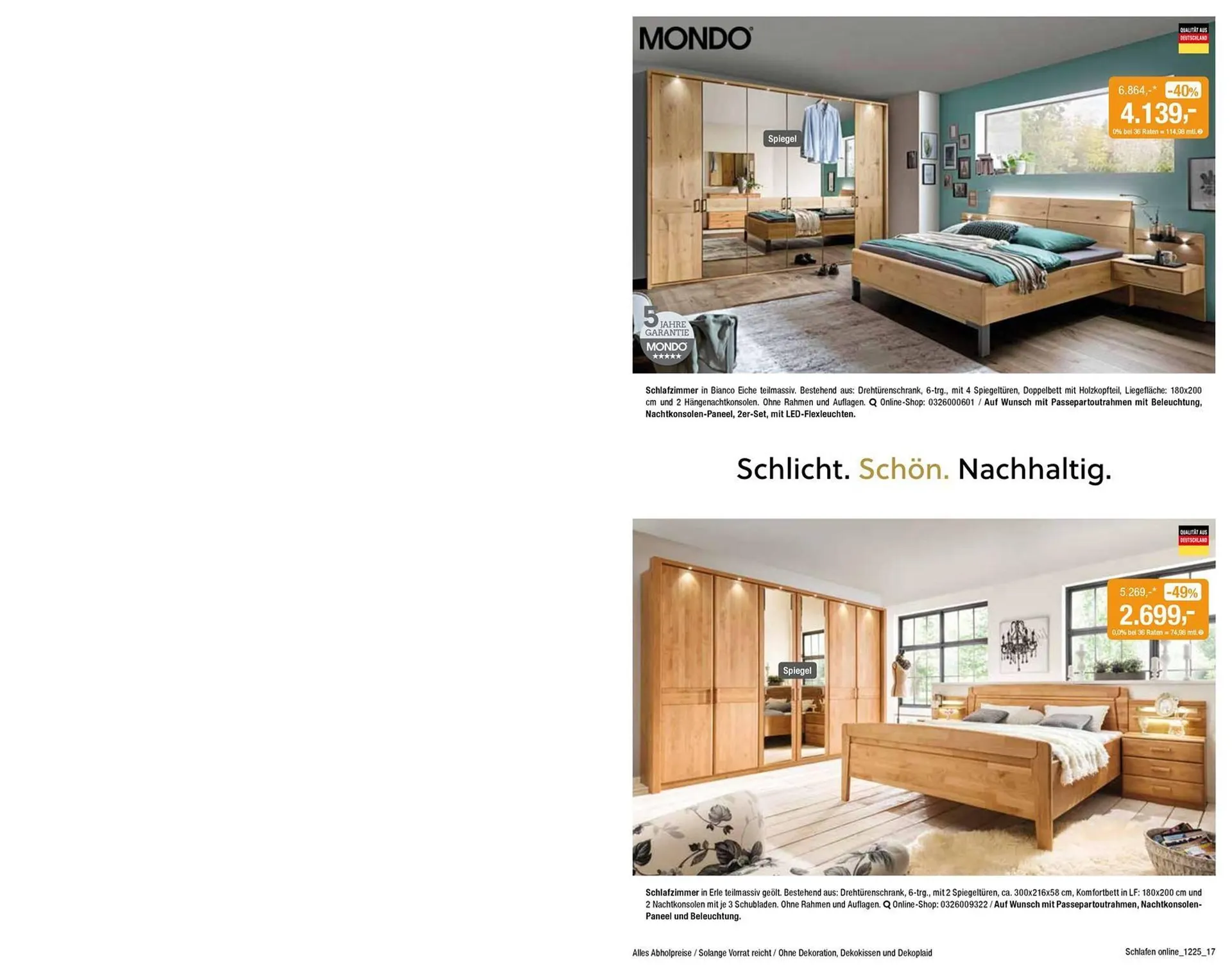 Opti Wohnwelt Prospekt von 5. Dezember bis 31. Januar 2026 - Prospekt seite 17