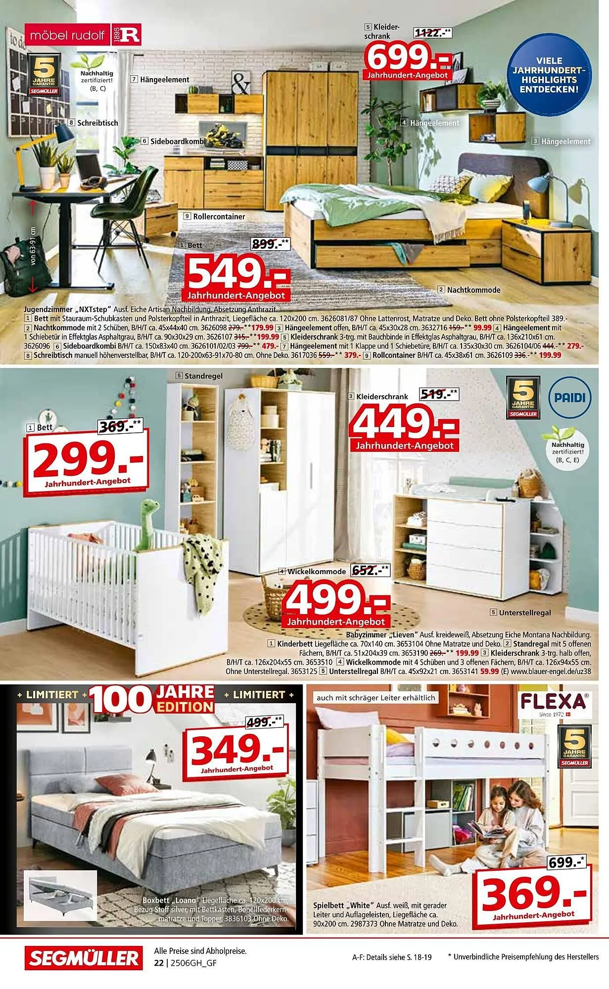 Segmüller Prospekt von 7. Juni bis 28. Juni 2025 - Prospekt seite 34