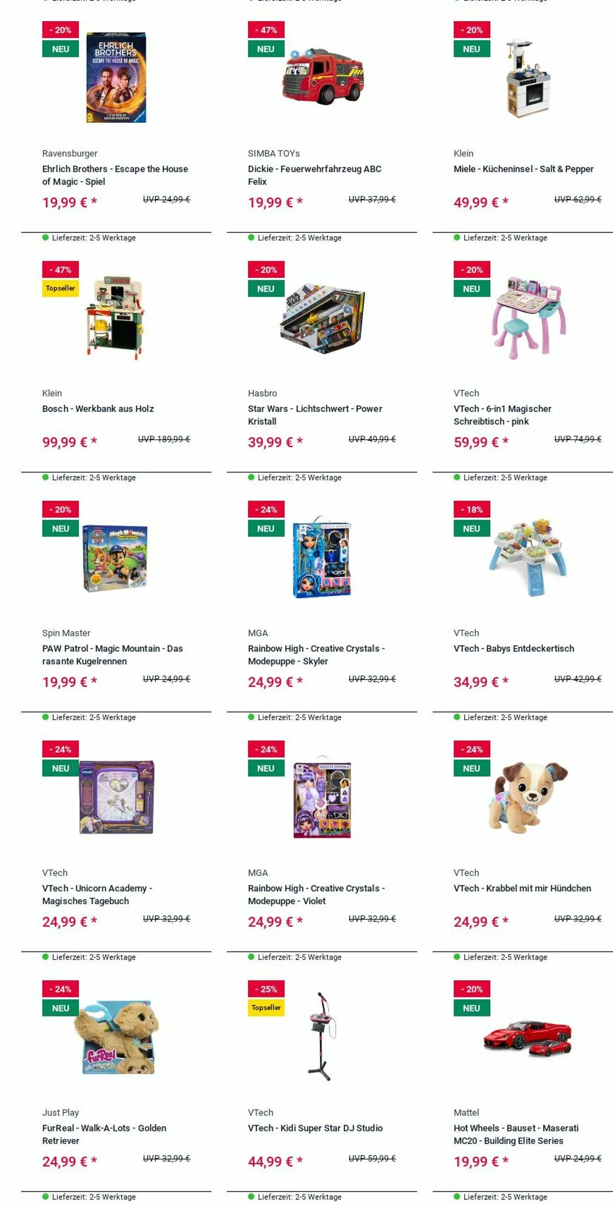 ROFU Kinderland Aktueller Prospekt von 27. Oktober bis 5. November 2025 - Prospekt seite 4