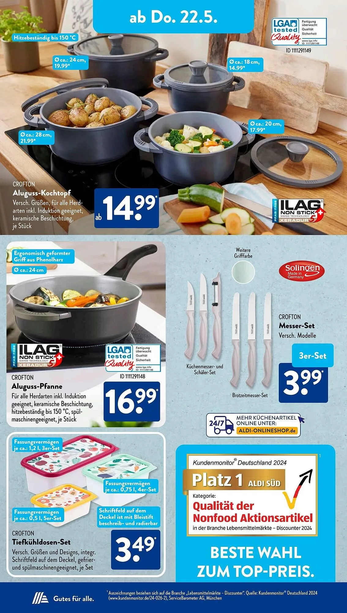 Aldi Süd Prospekt von 19. Mai bis 25. Mai 2025 - Prospekt seite 12