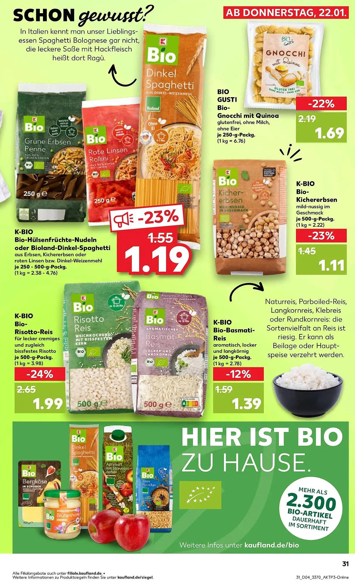 Kaufland Prospekt von 21. Januar bis 28. Januar 2026 - Prospekt seite 31