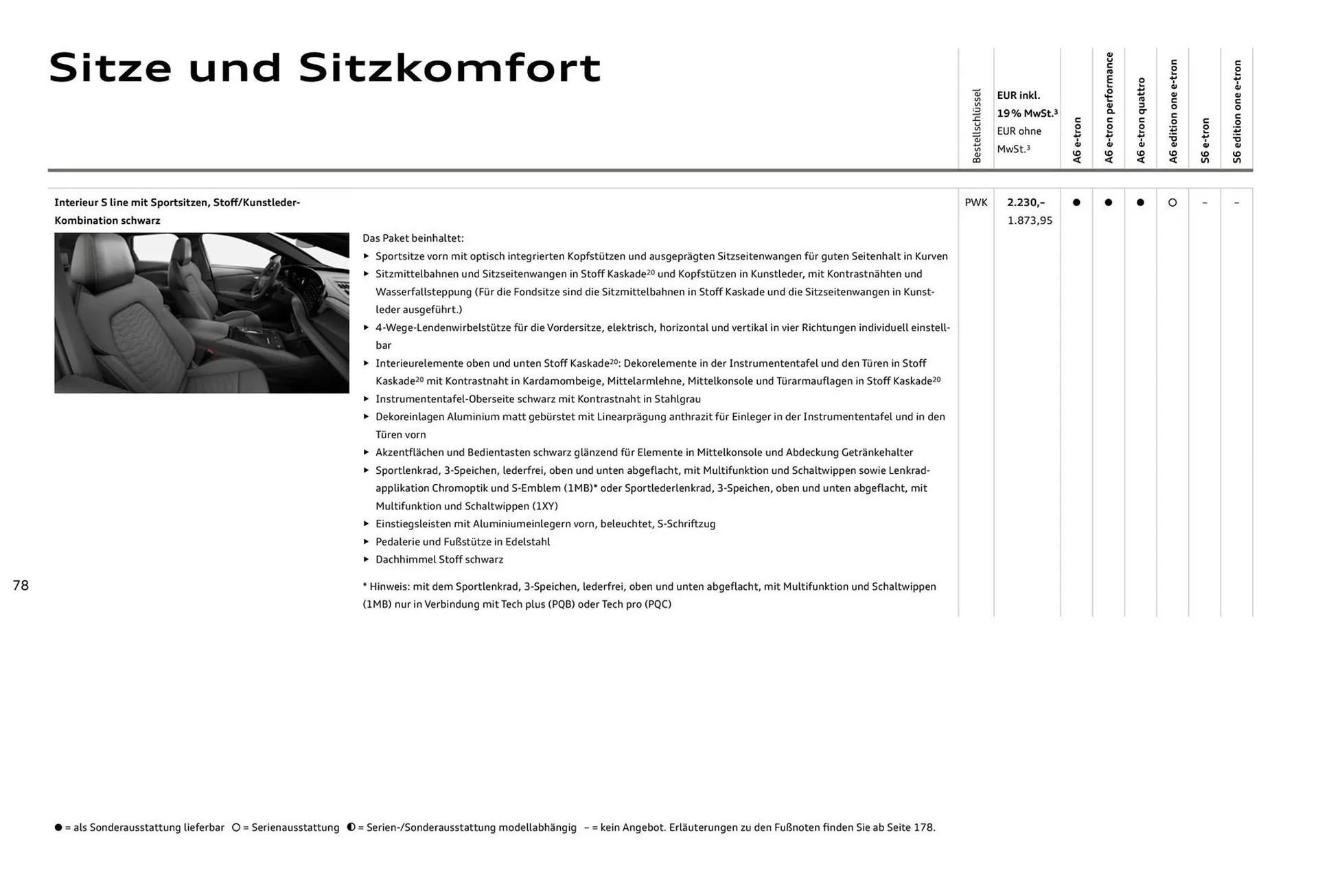 Audi Prospekt von 11. August bis 11. August 2026 - Prospekt seite 78