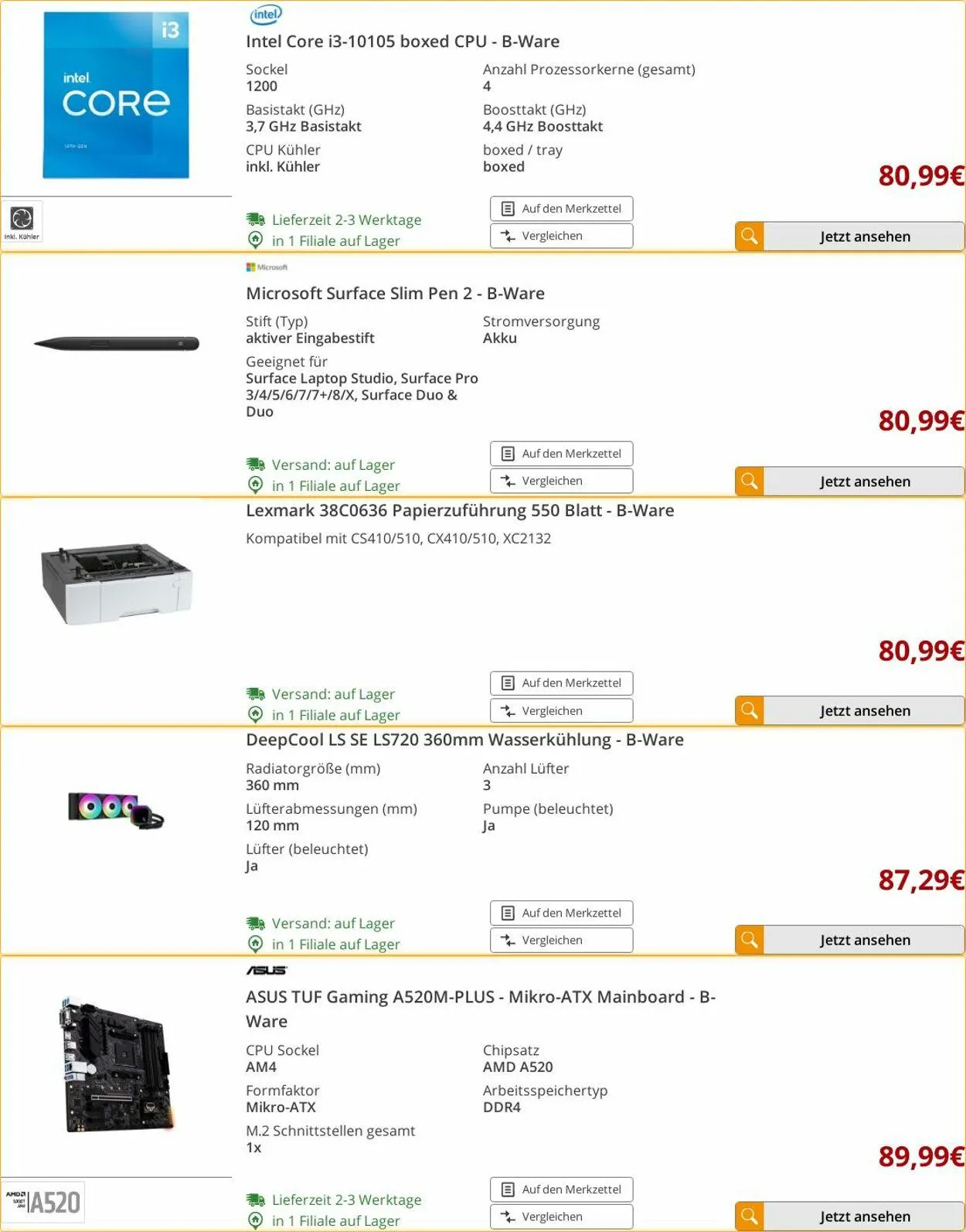 ARLT Computer Aktueller Prospekt von 21. April bis 27. April 2025 - Prospekt seite 10