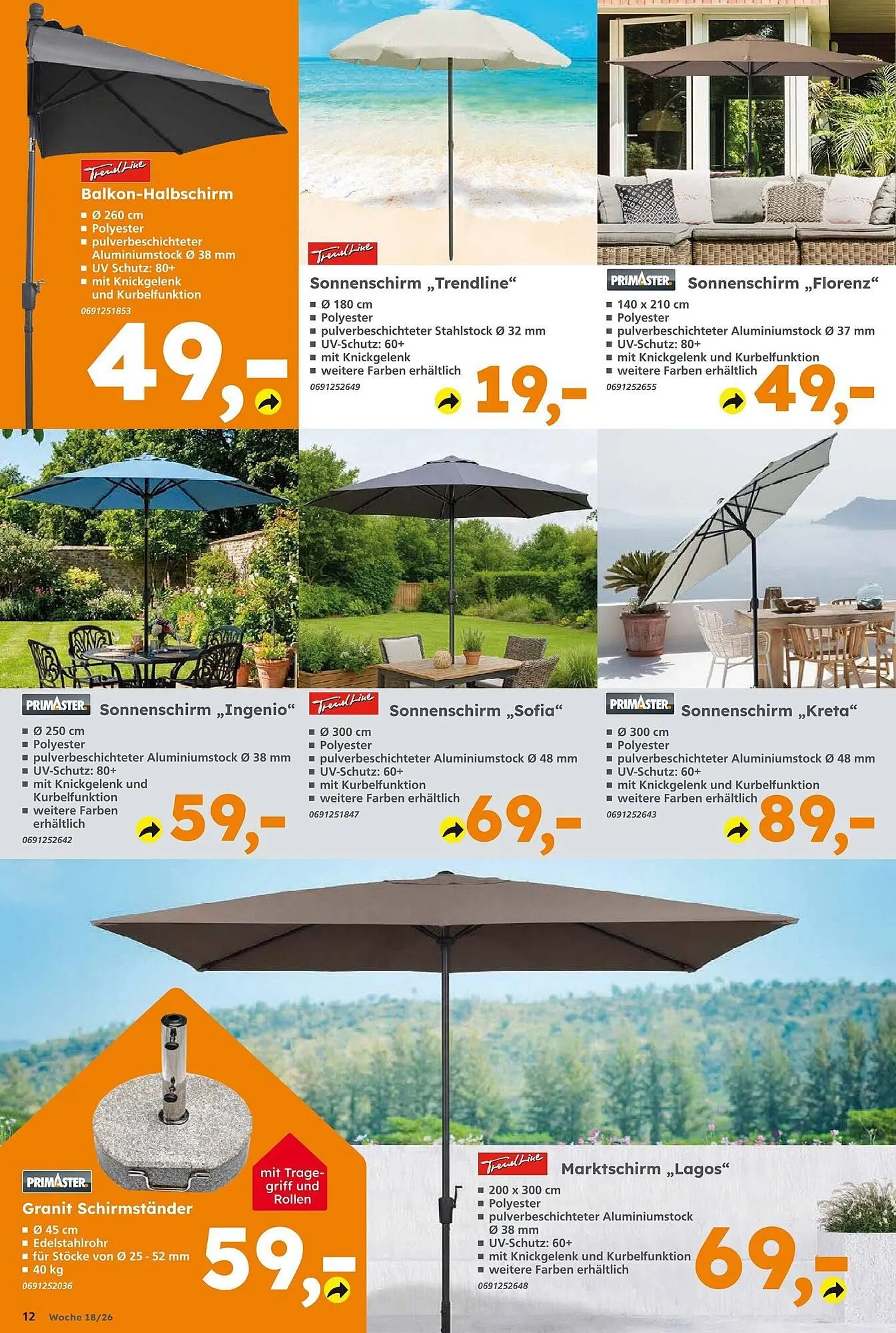 Globus Baumarkt Prospekt von 26. April bis 2. Mai 2026 - Prospekt seite 12