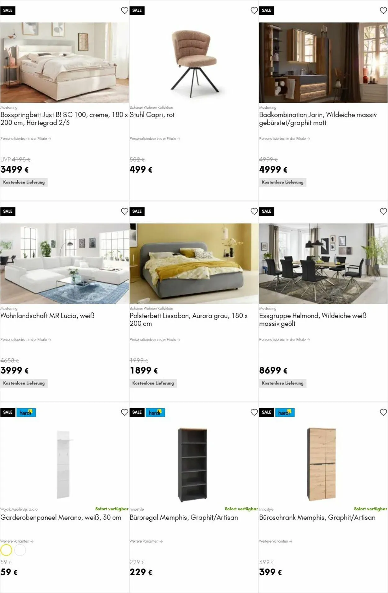 HARDECK Aktueller Prospekt von 28. Juli bis 6. August 2025 - Prospekt seite 3