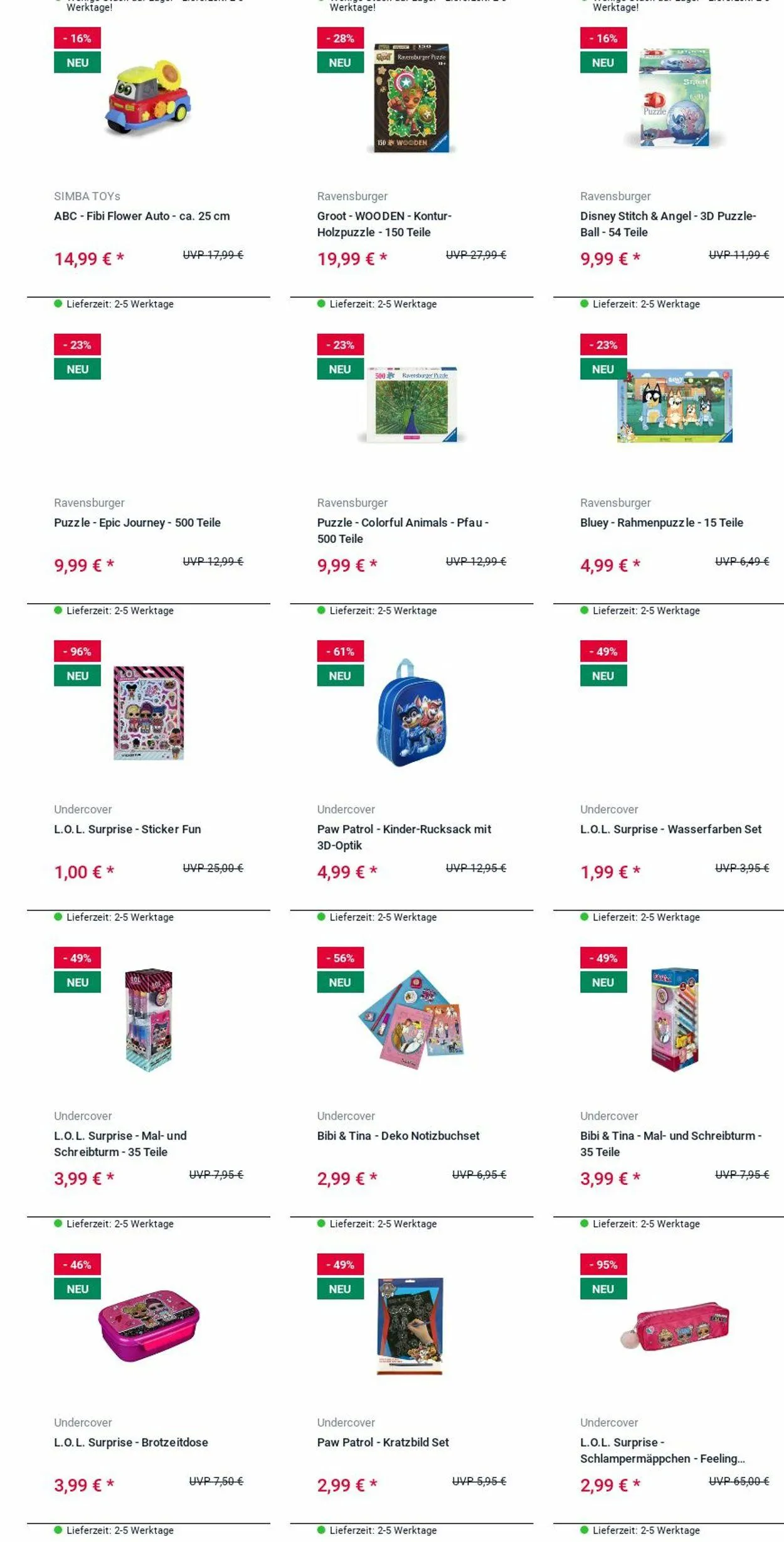 ROFU Kinderland Aktueller Prospekt von 31. März bis 9. April 2025 - Prospekt seite 7