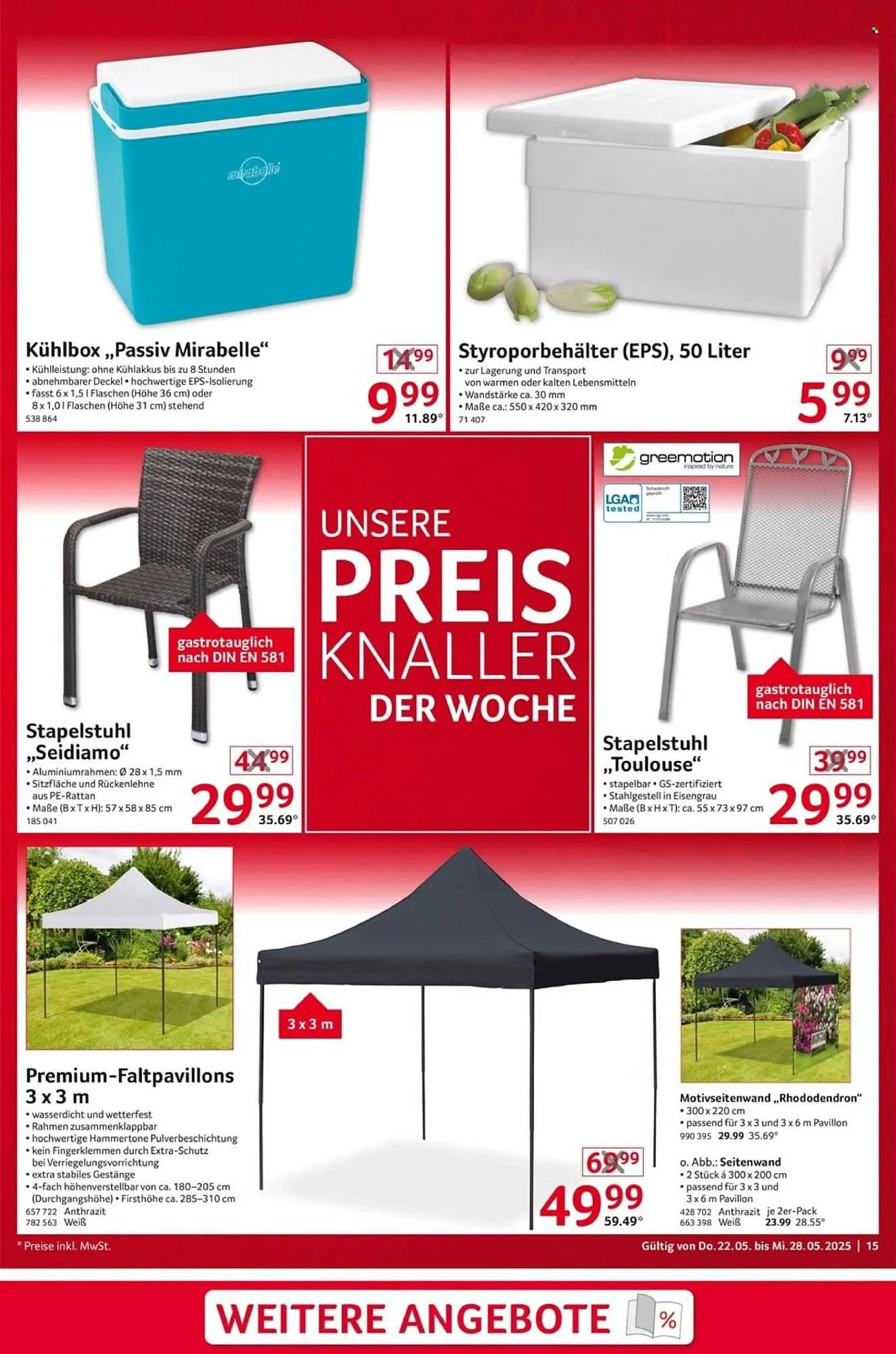 Selgros Prospekt von 22. Mai bis 28. Mai 2025 - Prospekt seite 15