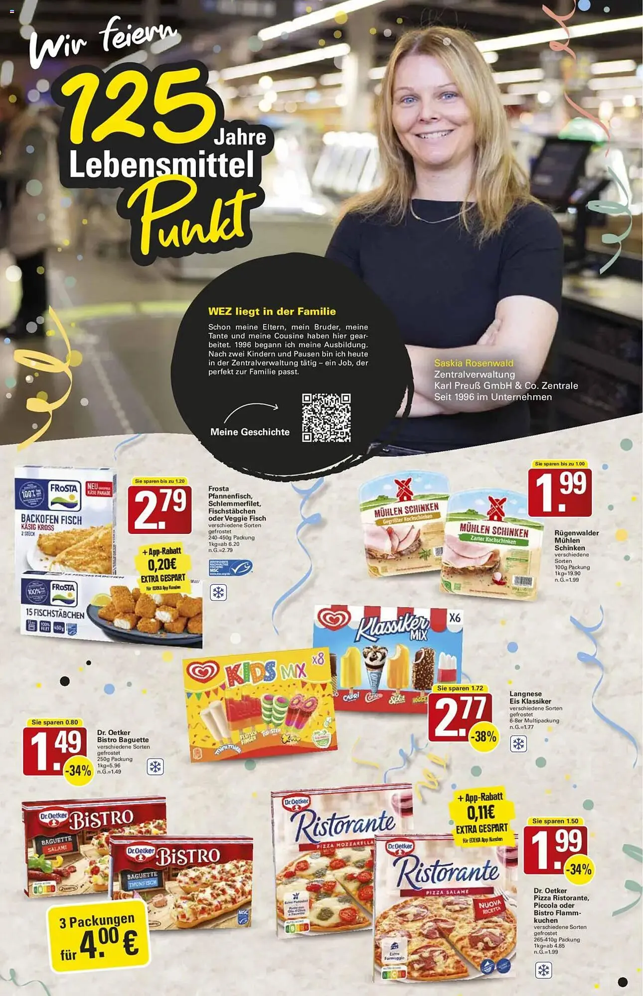 WEZ Prospekt von 28. April bis 3. Mai 2025 - Prospekt seite 4