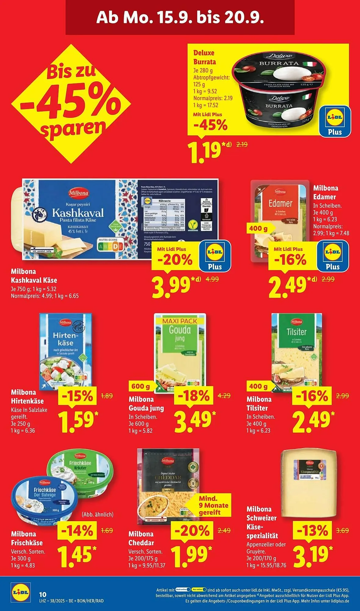 Lidl Prospekt von 15. September bis 21. September 2025 - Prospekt seite 18