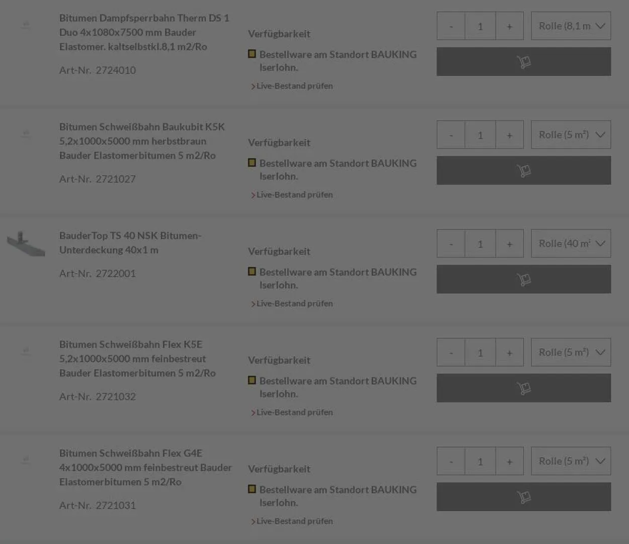 Bauking von 4. August bis 13. August 2025 - Prospekt seite 18