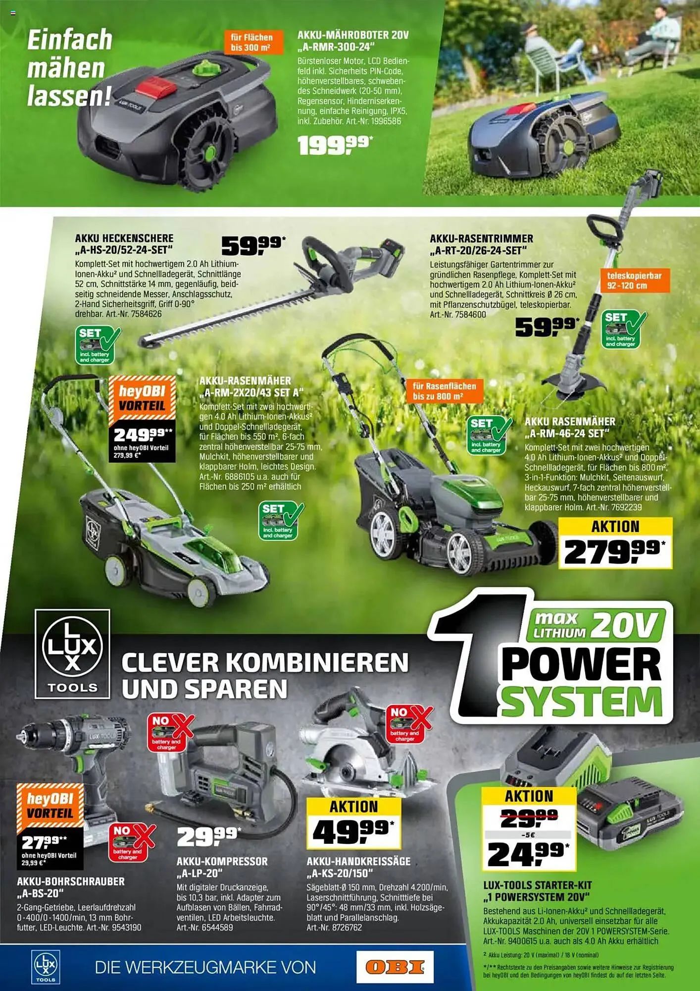 OBI Prospekt von 16. Juni bis 30. Juni 2025 - Prospekt seite 19