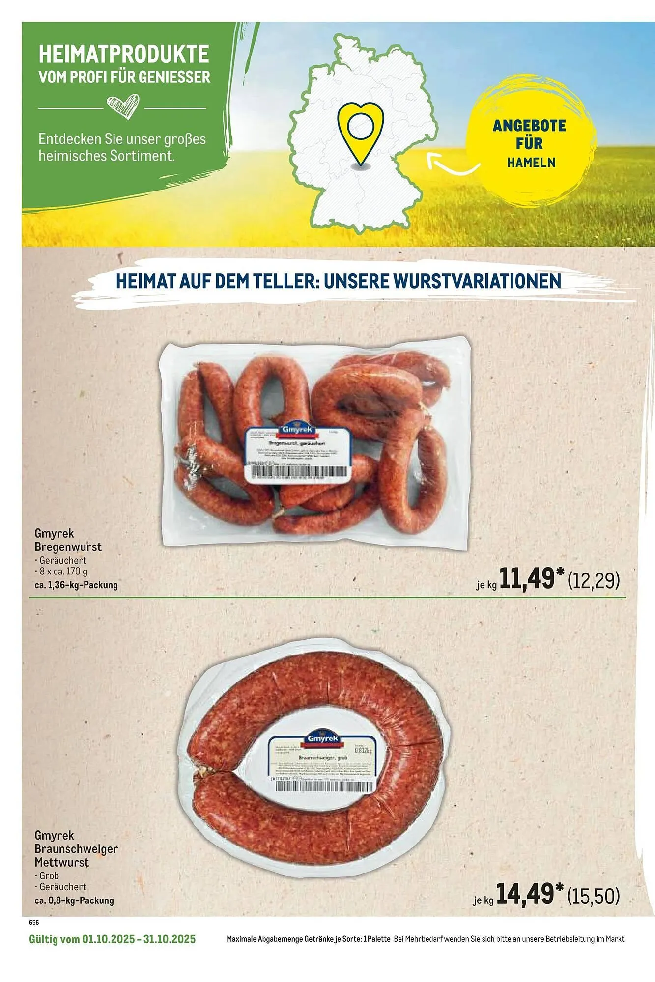 METRO Prospekt von 1. Oktober bis 31. Oktober 2025 - Prospekt seite 18