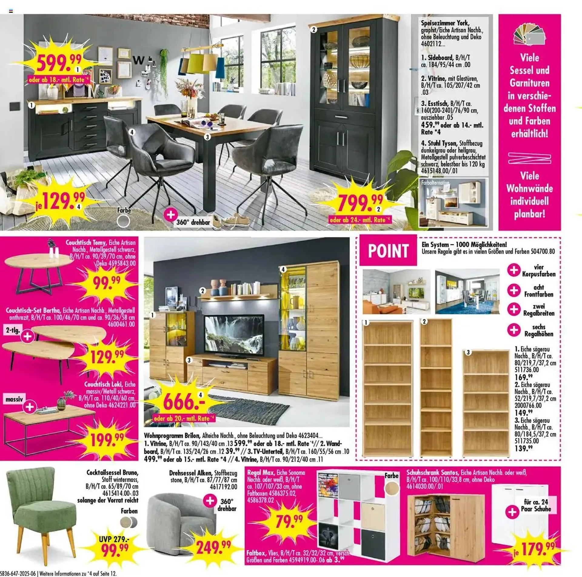 Möbel Boss Prospekt von 30. August bis 5. September 2025 - Prospekt seite 6