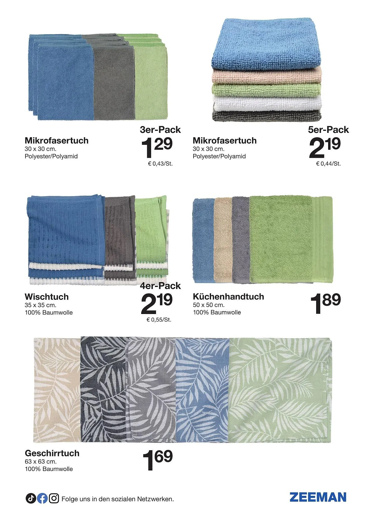 Zeeman Prospekt von 26. Juli bis 8. August 2025 - Prospekt seite 9