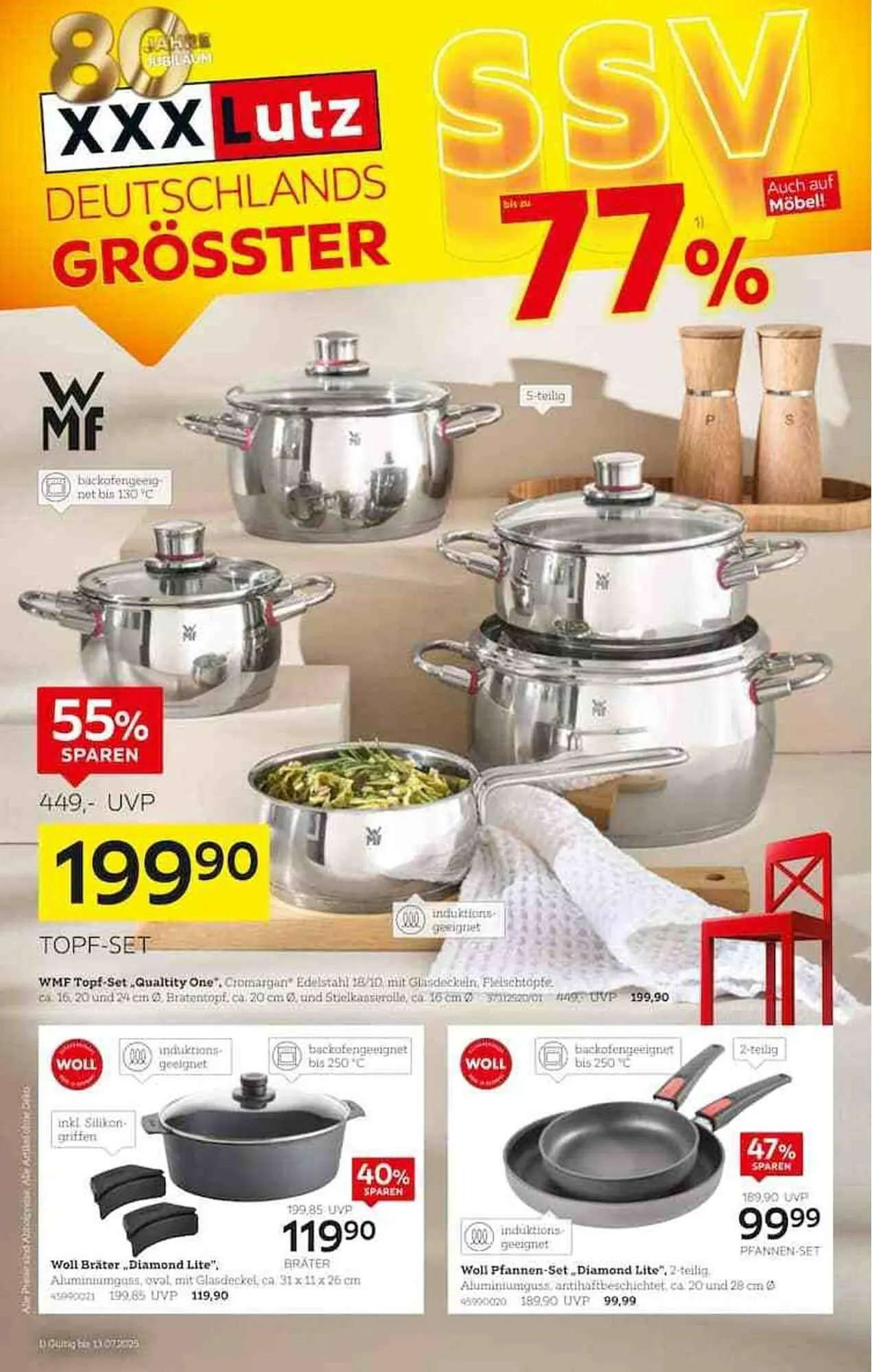 XXXLutz Prospekt von 30. Juni bis 13. Juli 2025 - Prospekt seite 1