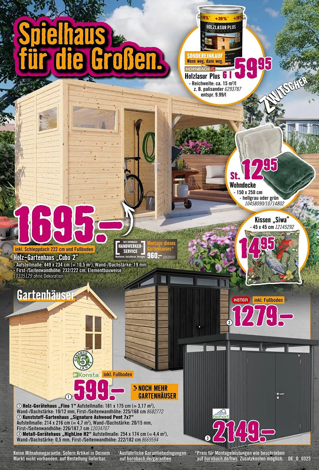 Hornbach Prospekt von 12. März bis 31. März 2025 - Prospekt seite 7