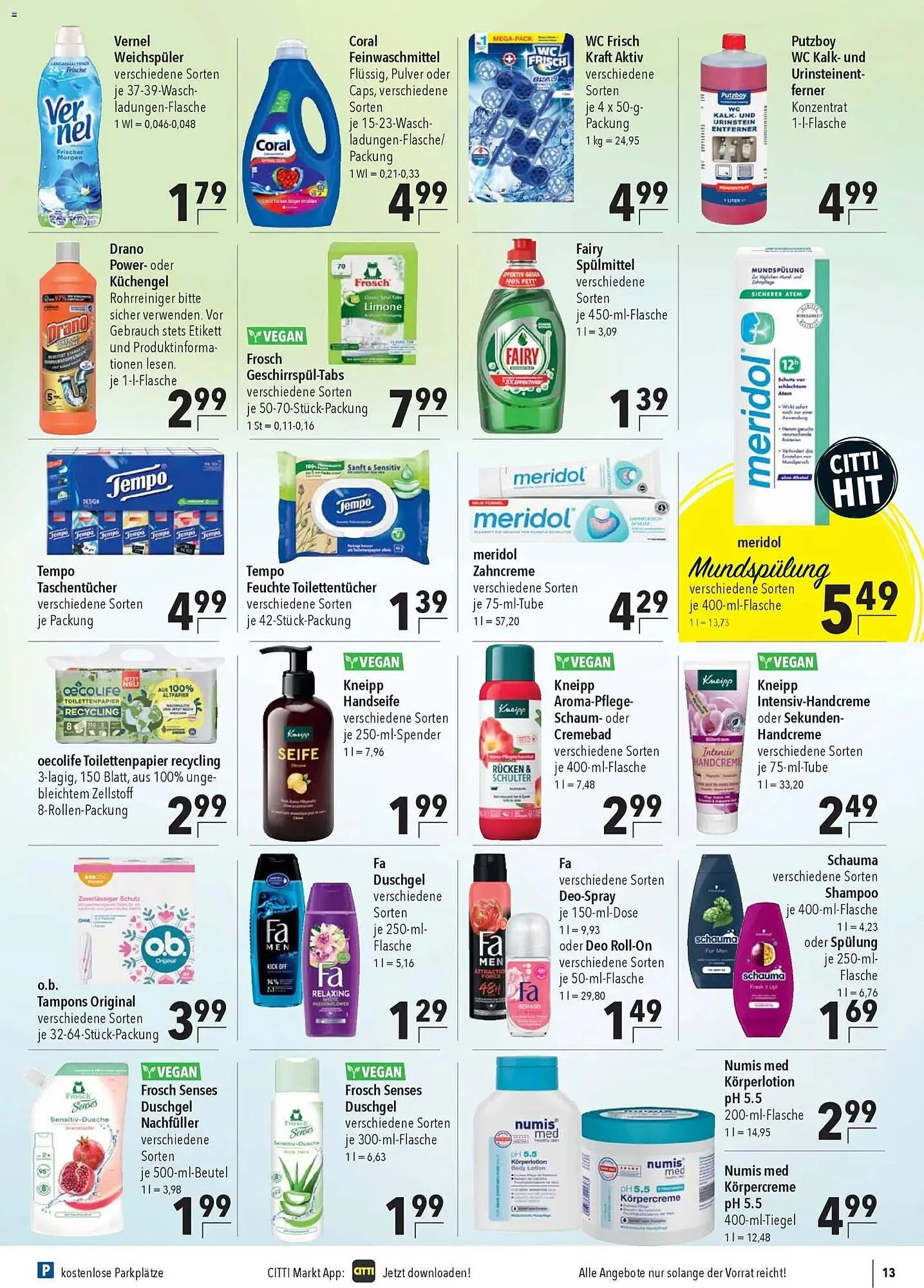 CITTI Markt Prospekt von 18. Februar bis 24. Februar 2026 - Prospekt seite 15