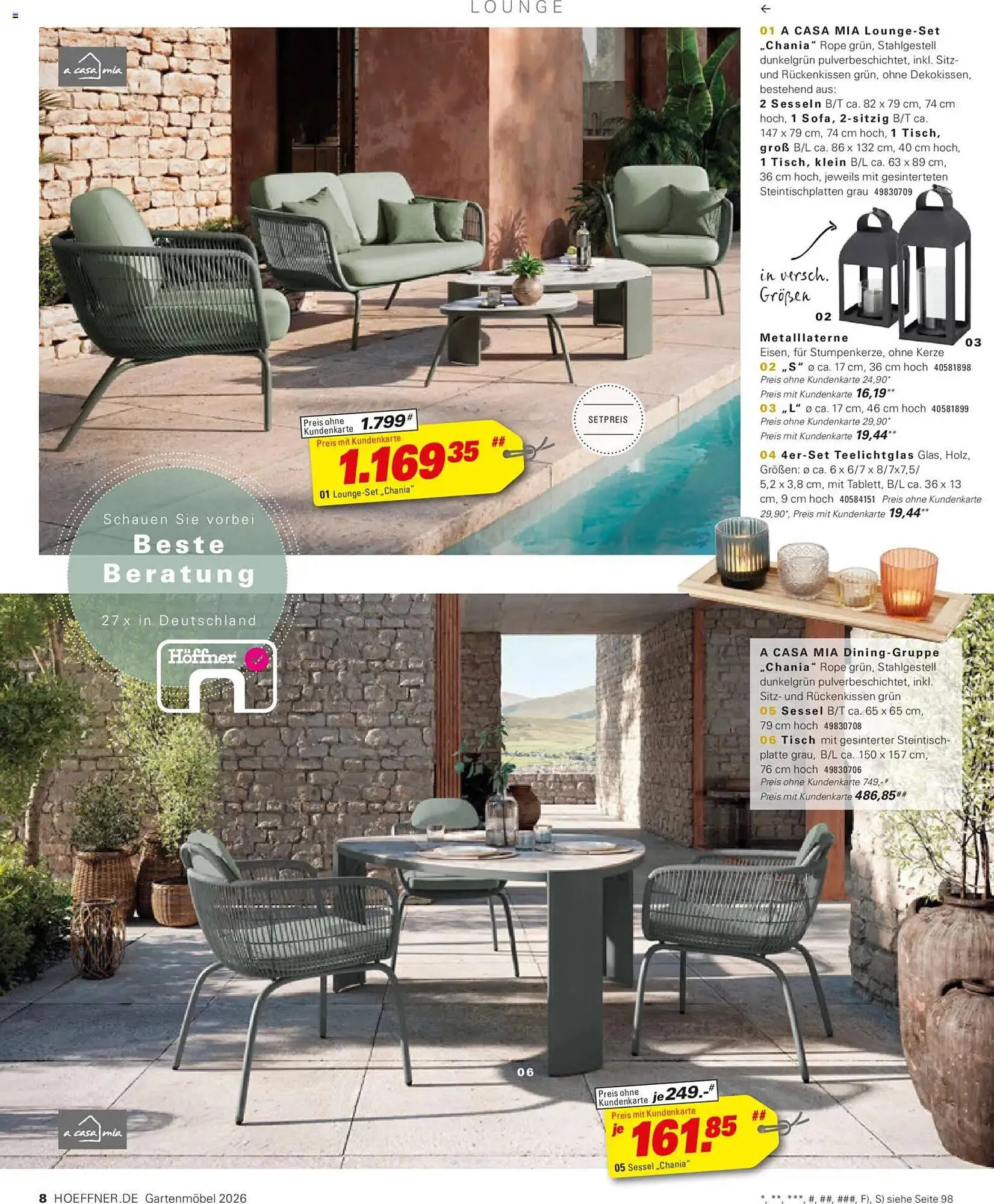 Höffner Prospekt von 27. März bis 7. April 2026 - Prospekt seite 8