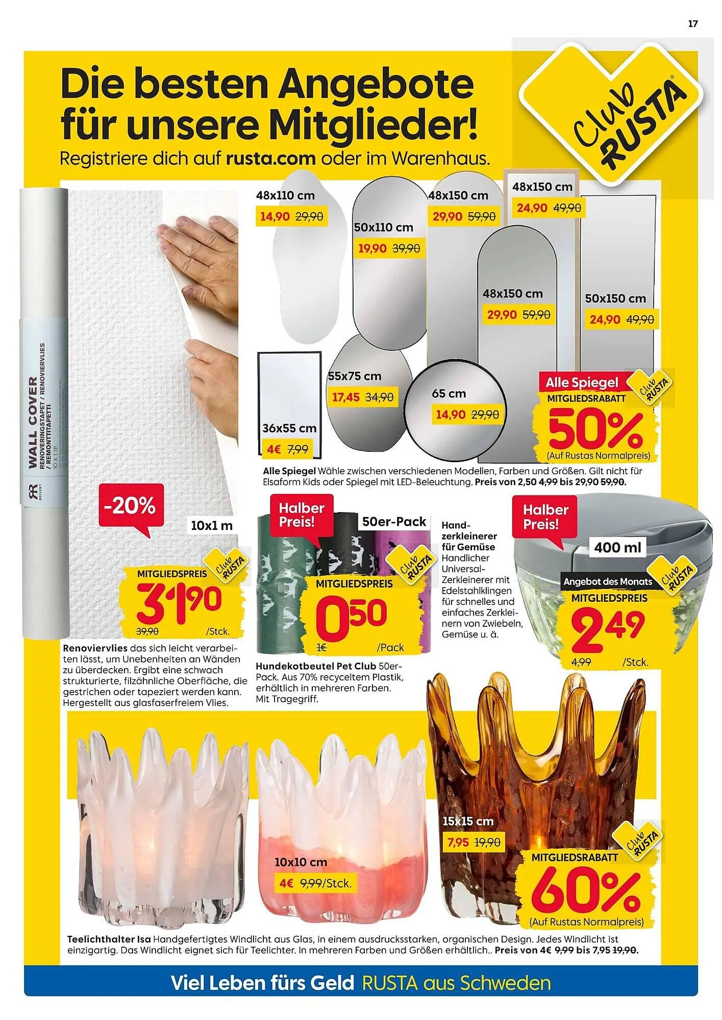 Rusta Prospekt von 21. Februar bis 27. Februar 2026 - Prospekt seite 17