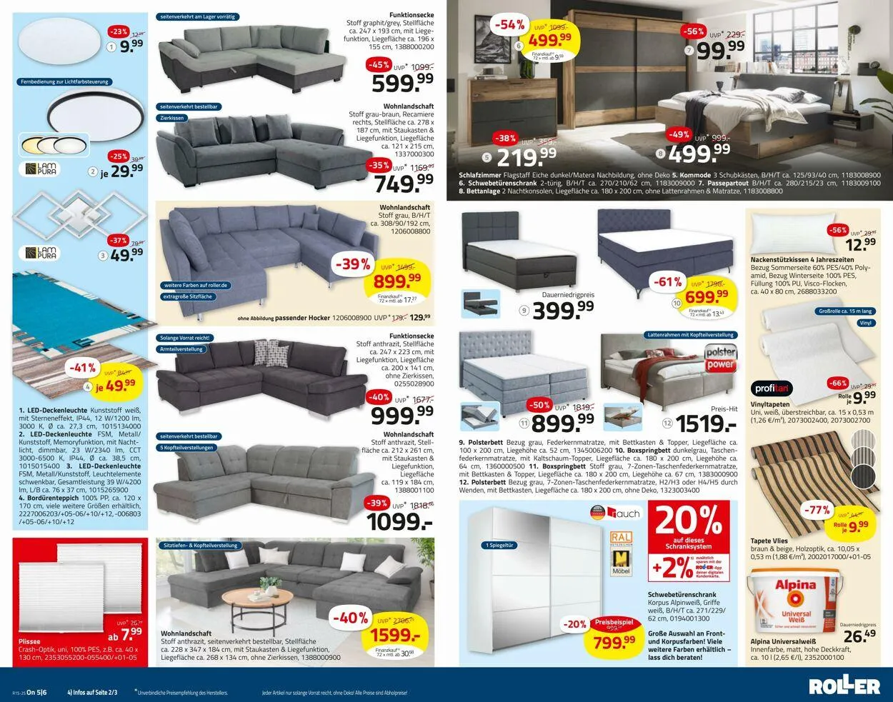 Roller Aktueller Prospekt von 6. April bis 19. April 2025 - Prospekt seite 5