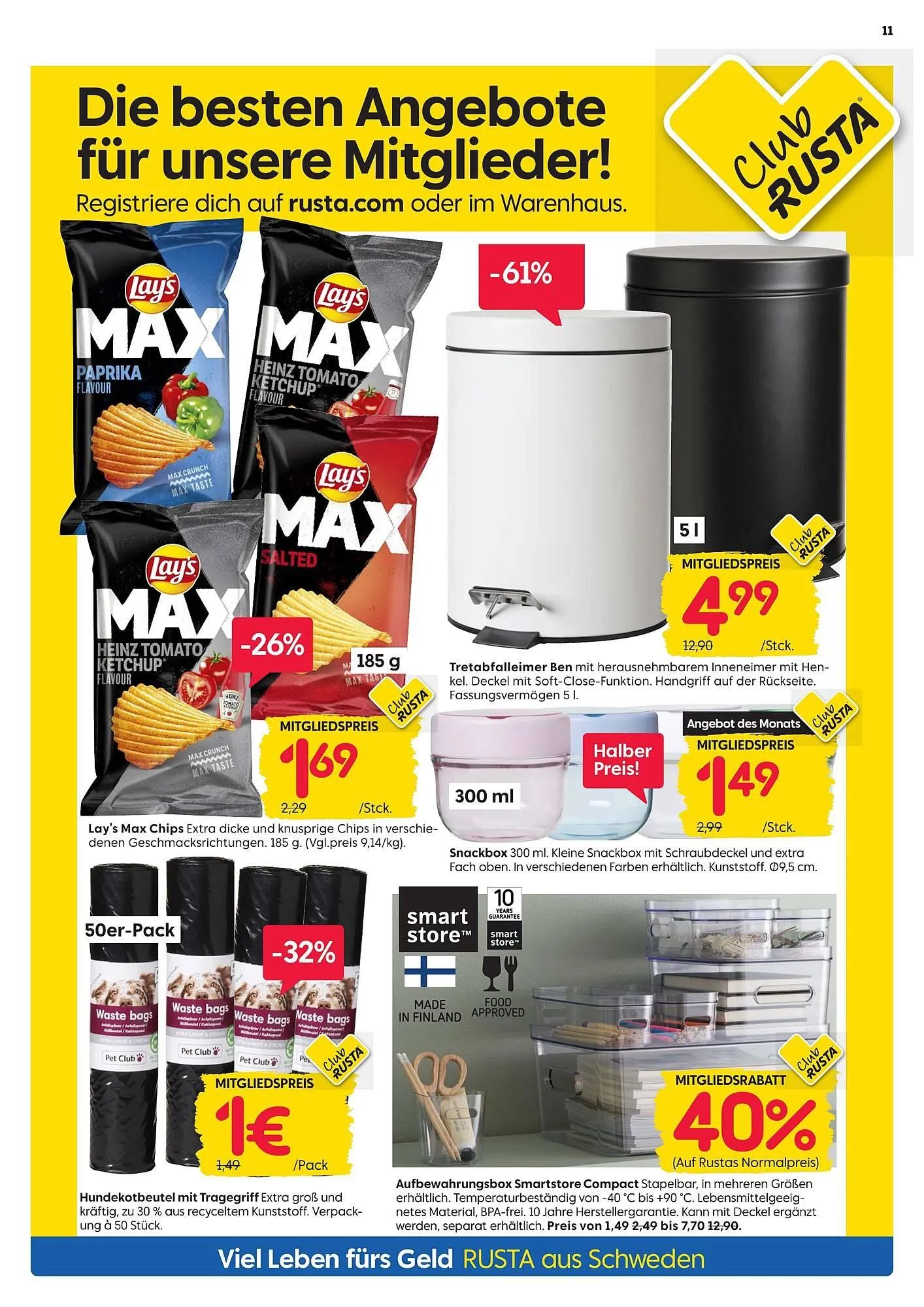 Rusta Prospekt von 10. Januar bis 16. Januar 2026 - Prospekt seite 11