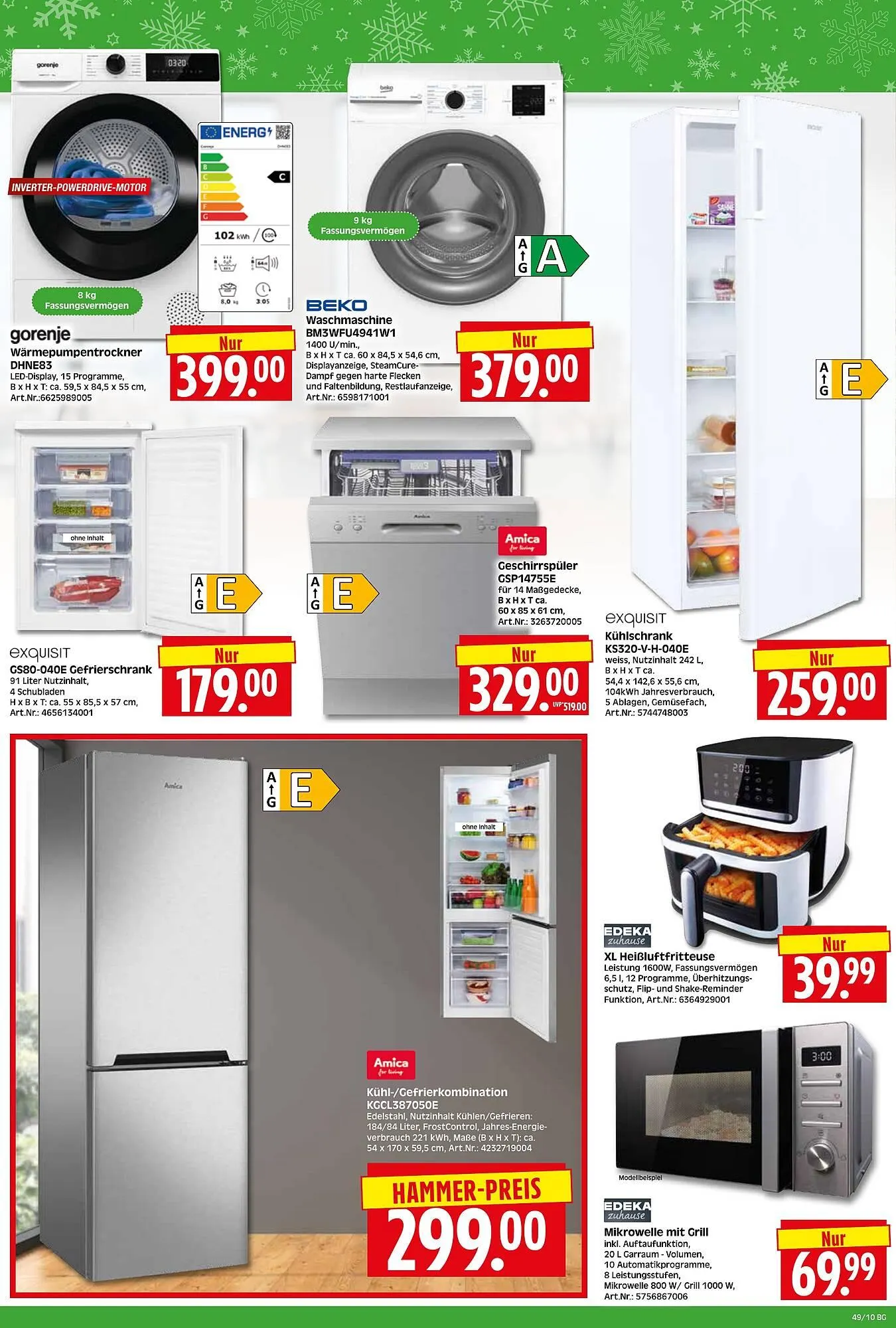 Herkules Baumarkt Prospekt von 1. Dezember bis 6. Dezember 2025 - Prospekt seite 10