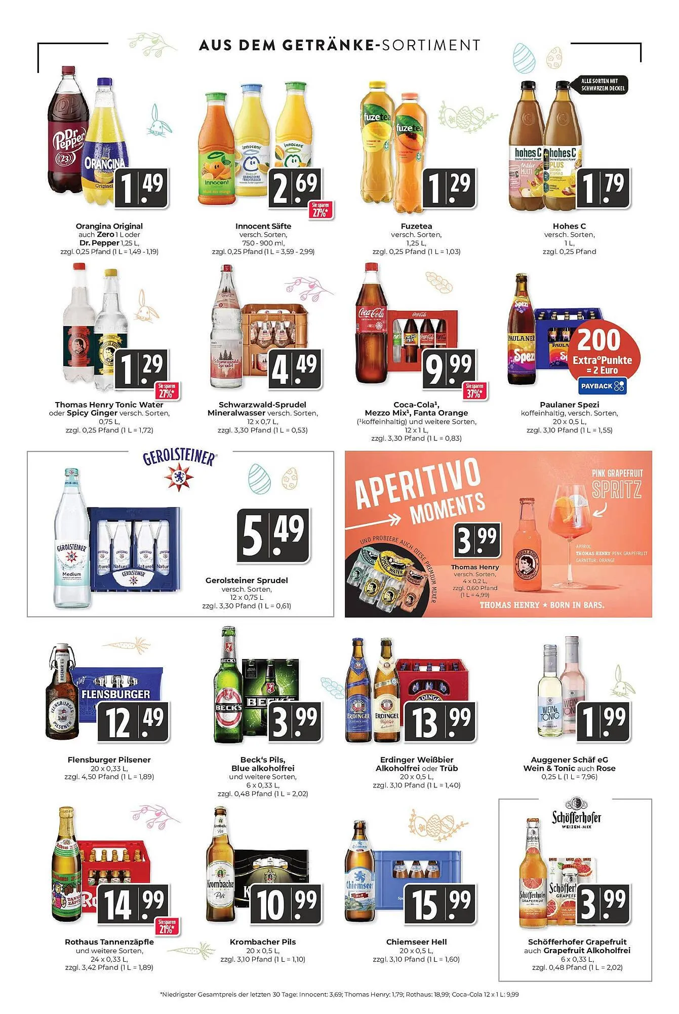 Hieber's Frische Center Prospekt von 13. April bis 19. April 2025 - Prospekt seite 14