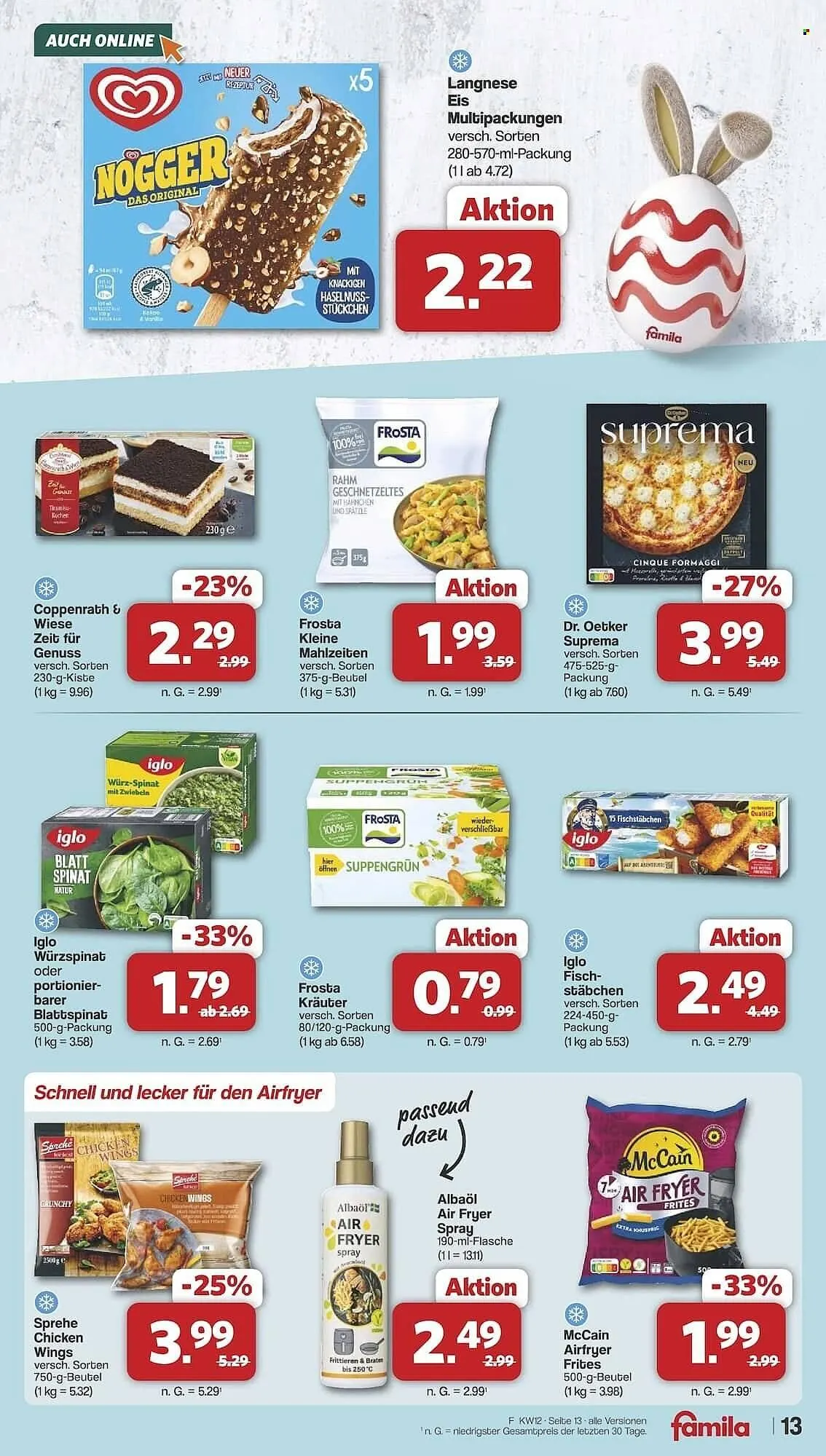 Famila Nord Ost Prospekt von 16. März bis 21. März 2026 - Prospekt seite 13