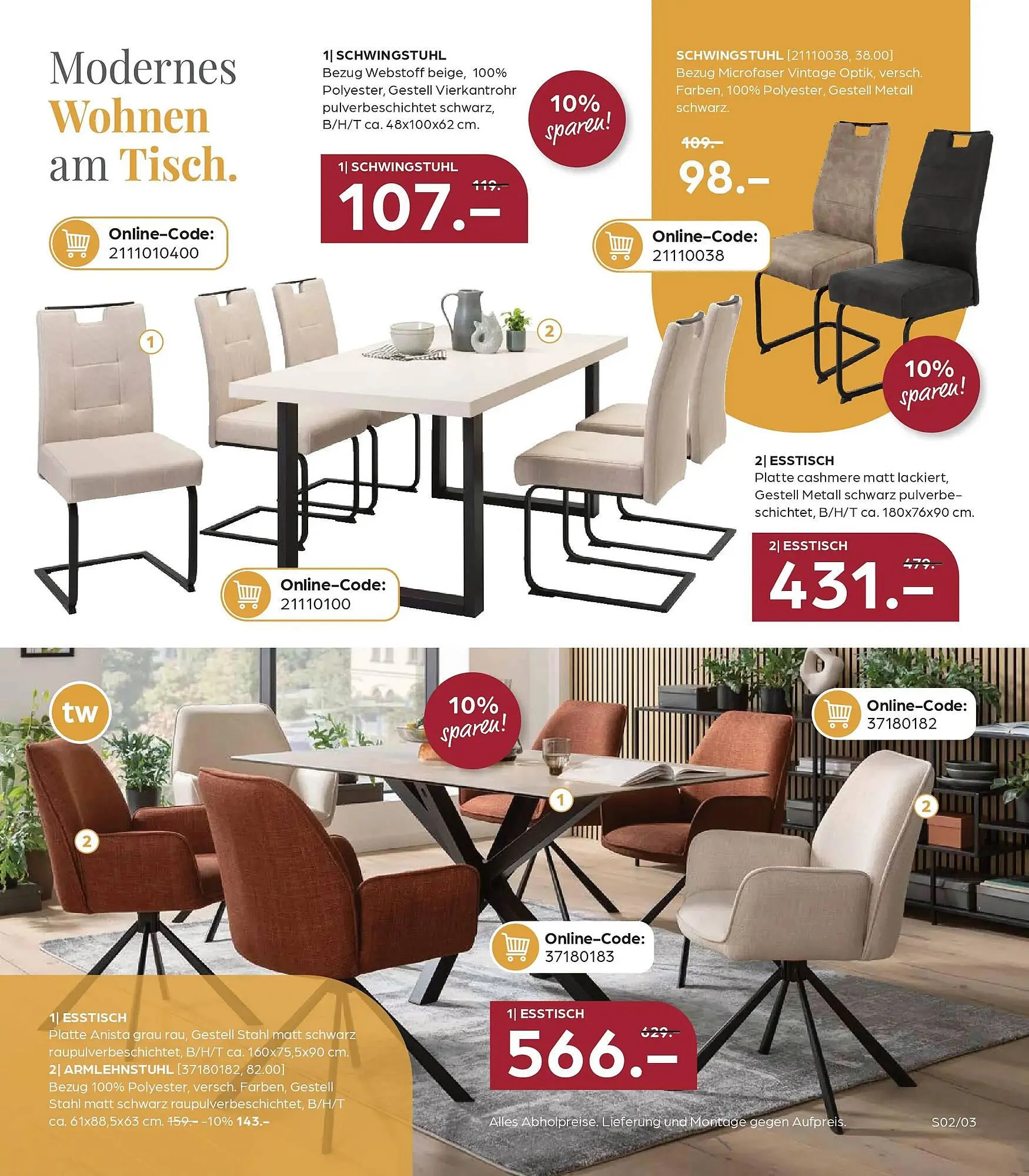 Möbel Buss Prospekt von 8. April bis 13. April 2026 - Prospekt seite 3