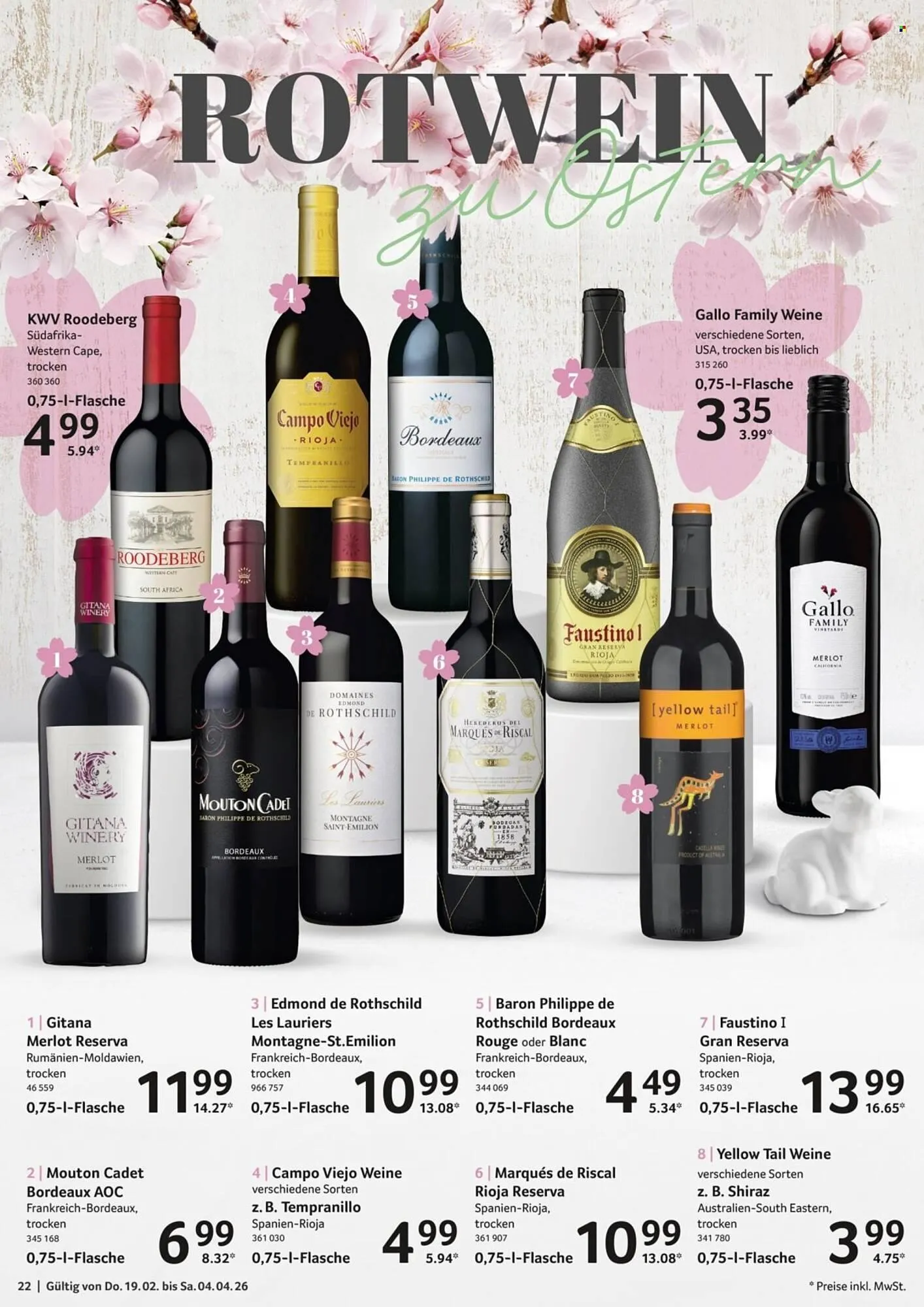 Selgros Prospekt von 19. Februar bis 4. April 2026 - Prospekt seite 22