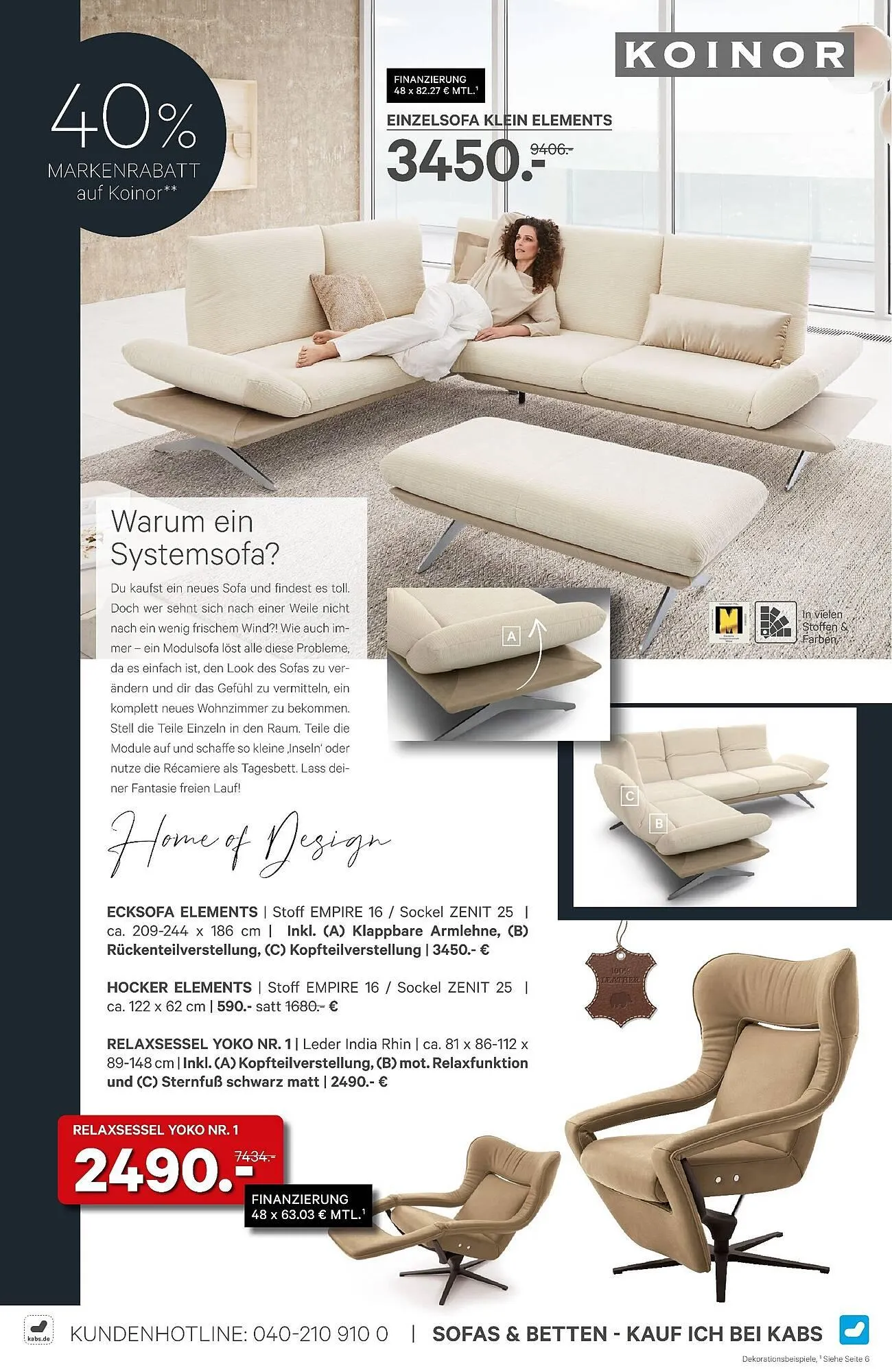 Kabs Polsterwelt Prospekt von 27. Februar bis 25. März 2026 - Prospekt seite 12